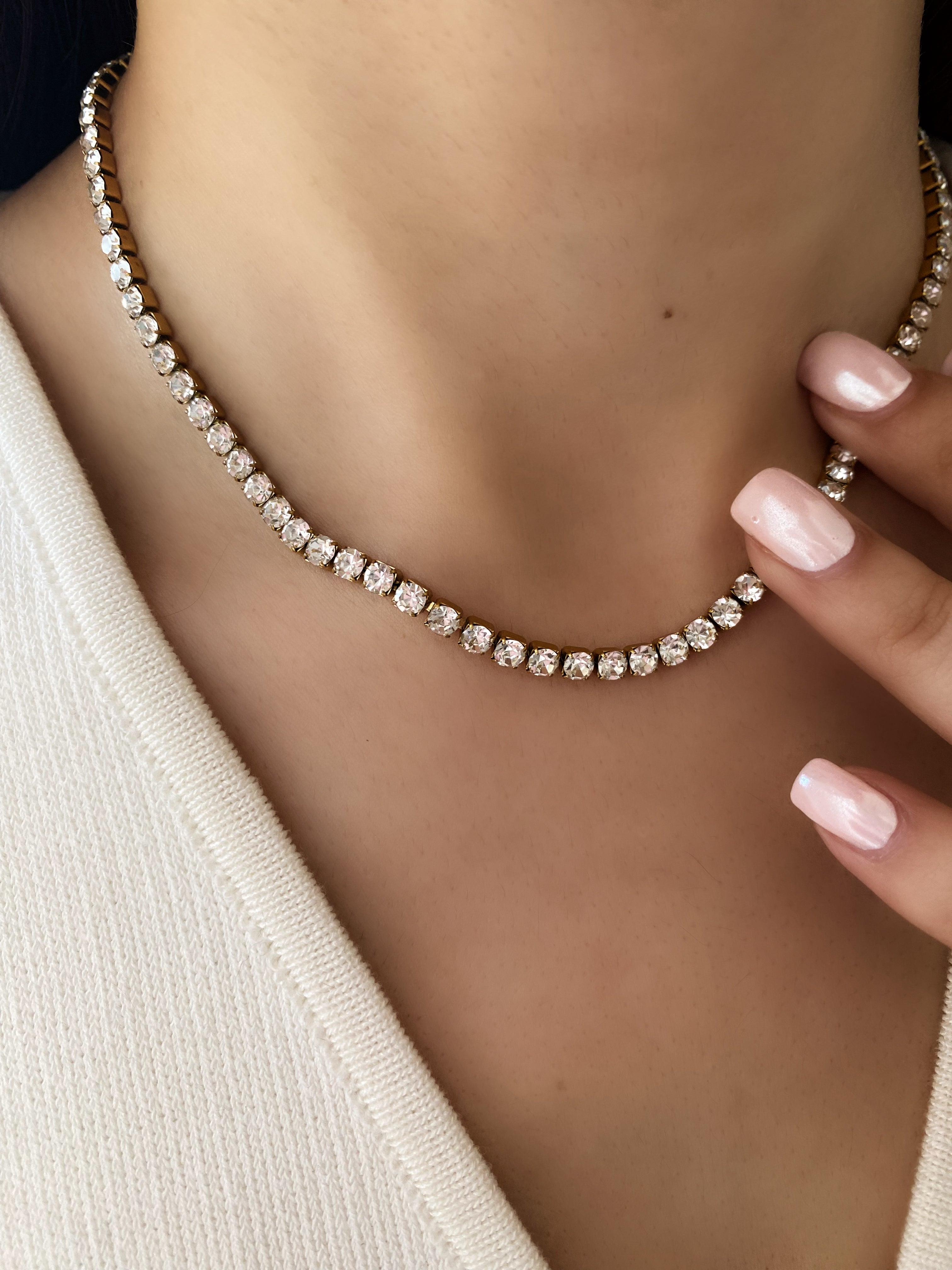 Tennis Choker Necklace