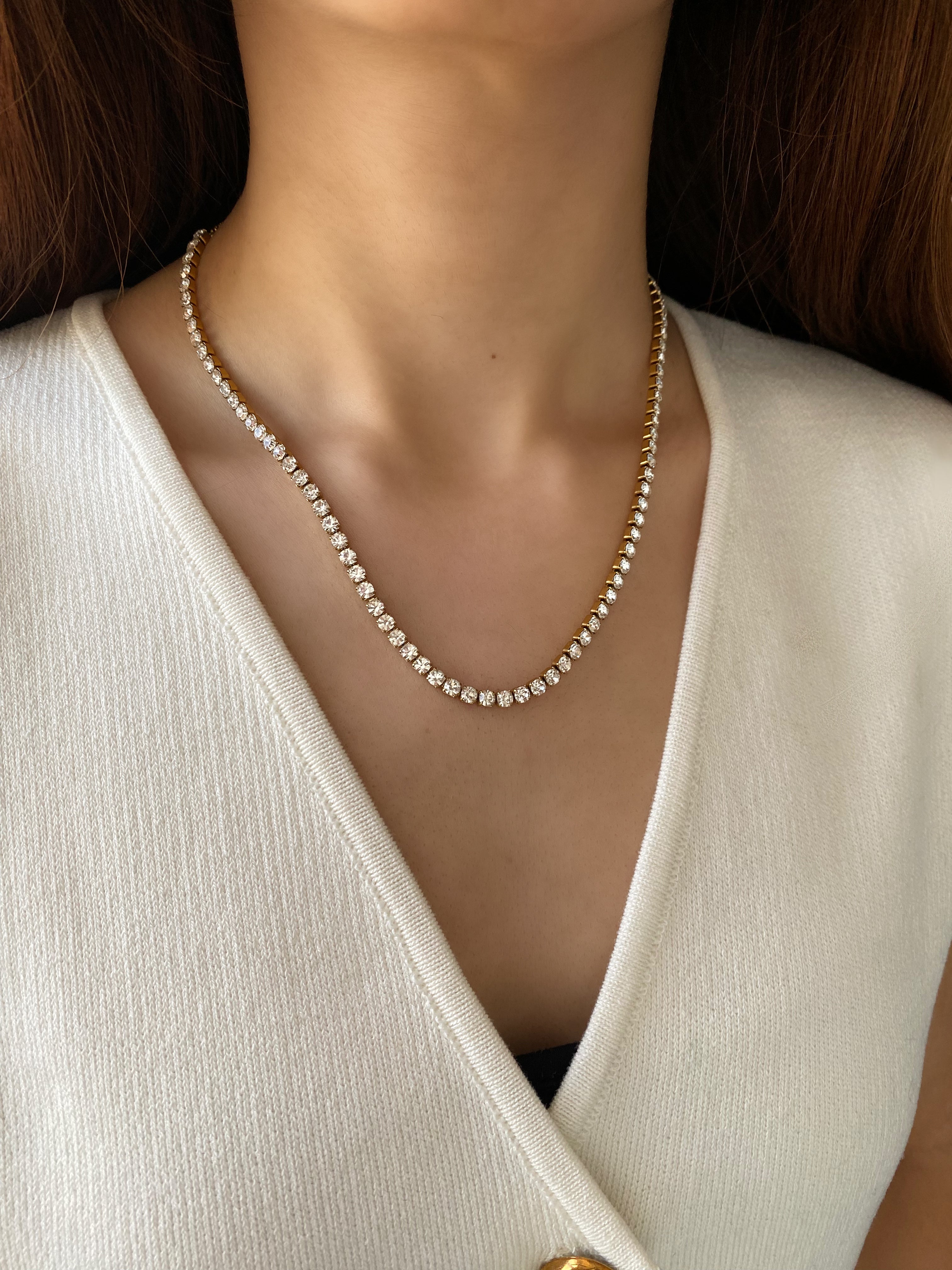 Tennis Choker Necklace