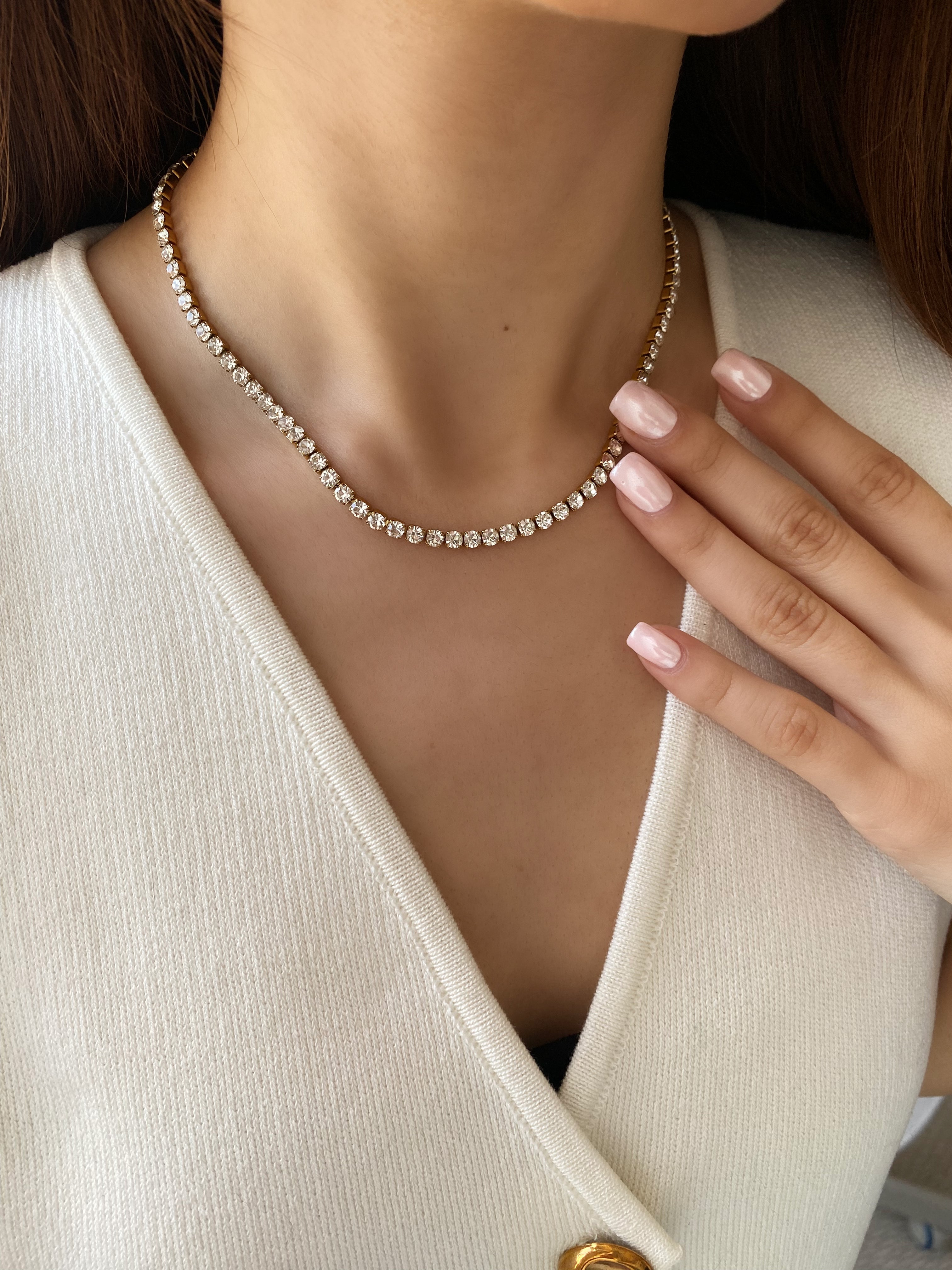 Tennis Choker Necklace