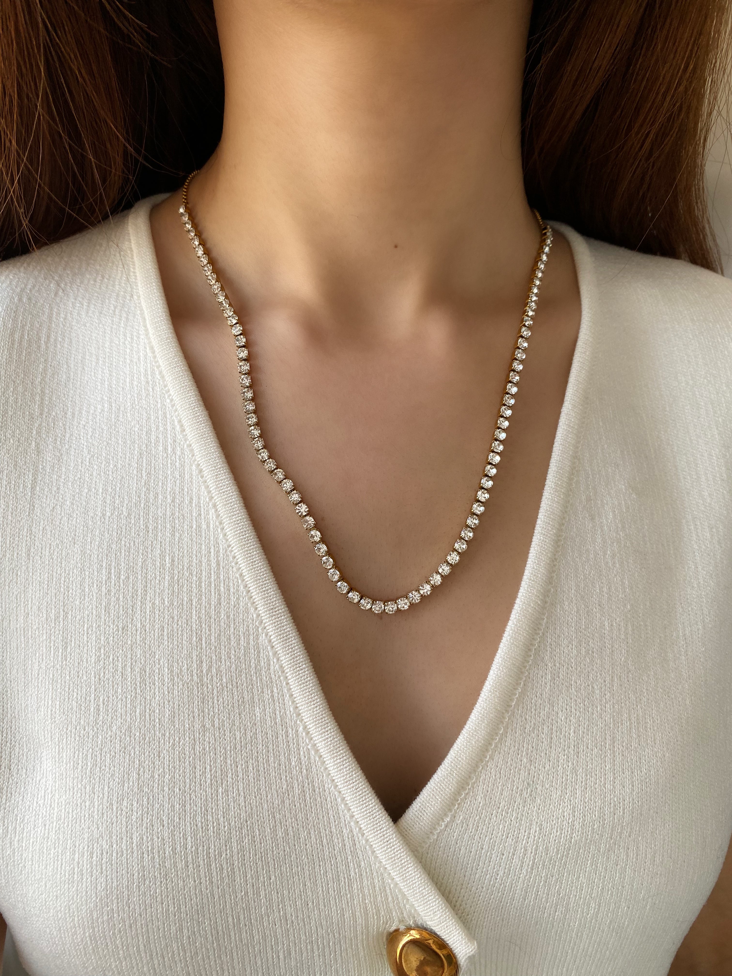 Tennis Choker Necklace