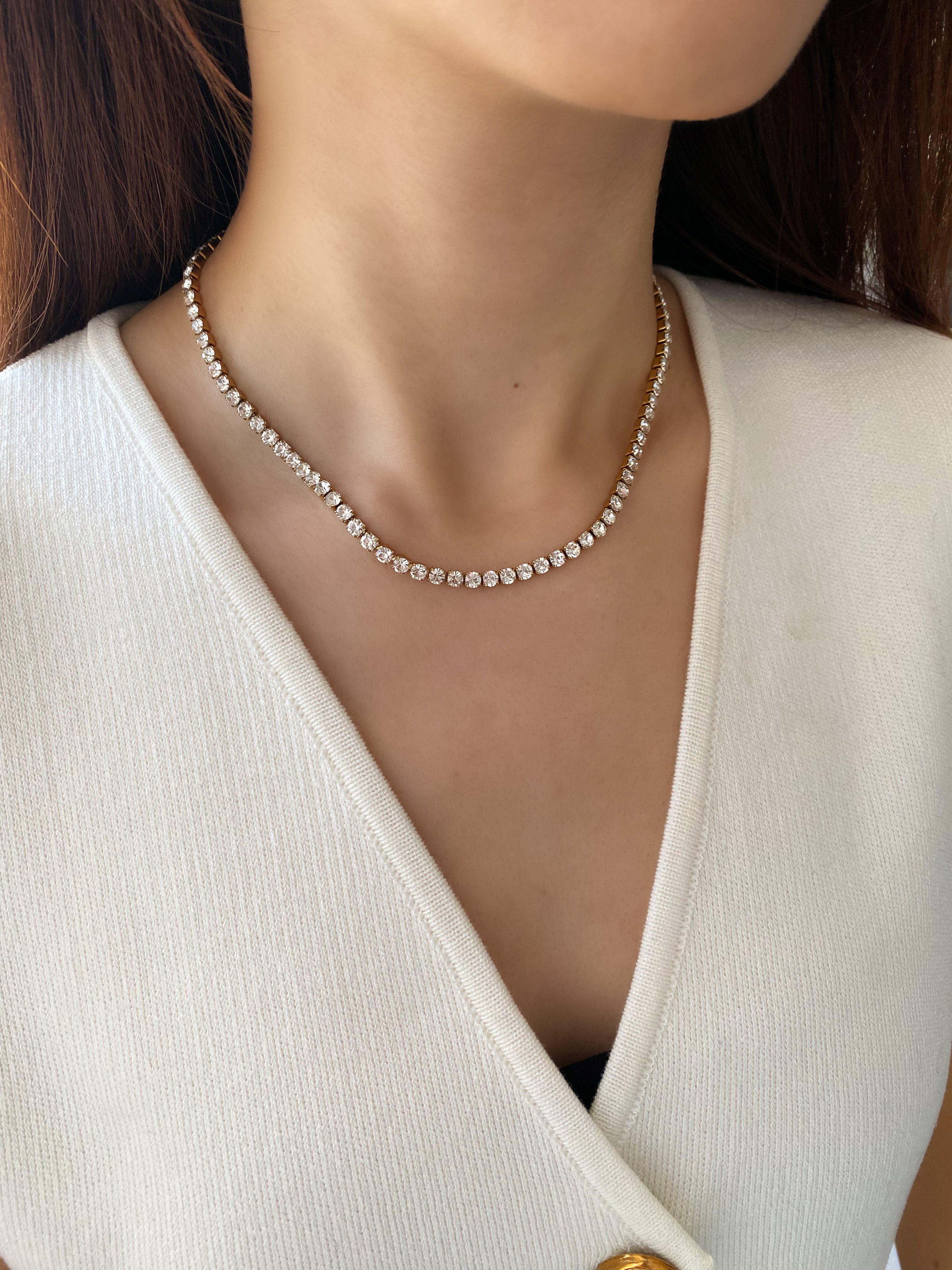 Tennis Choker Necklace