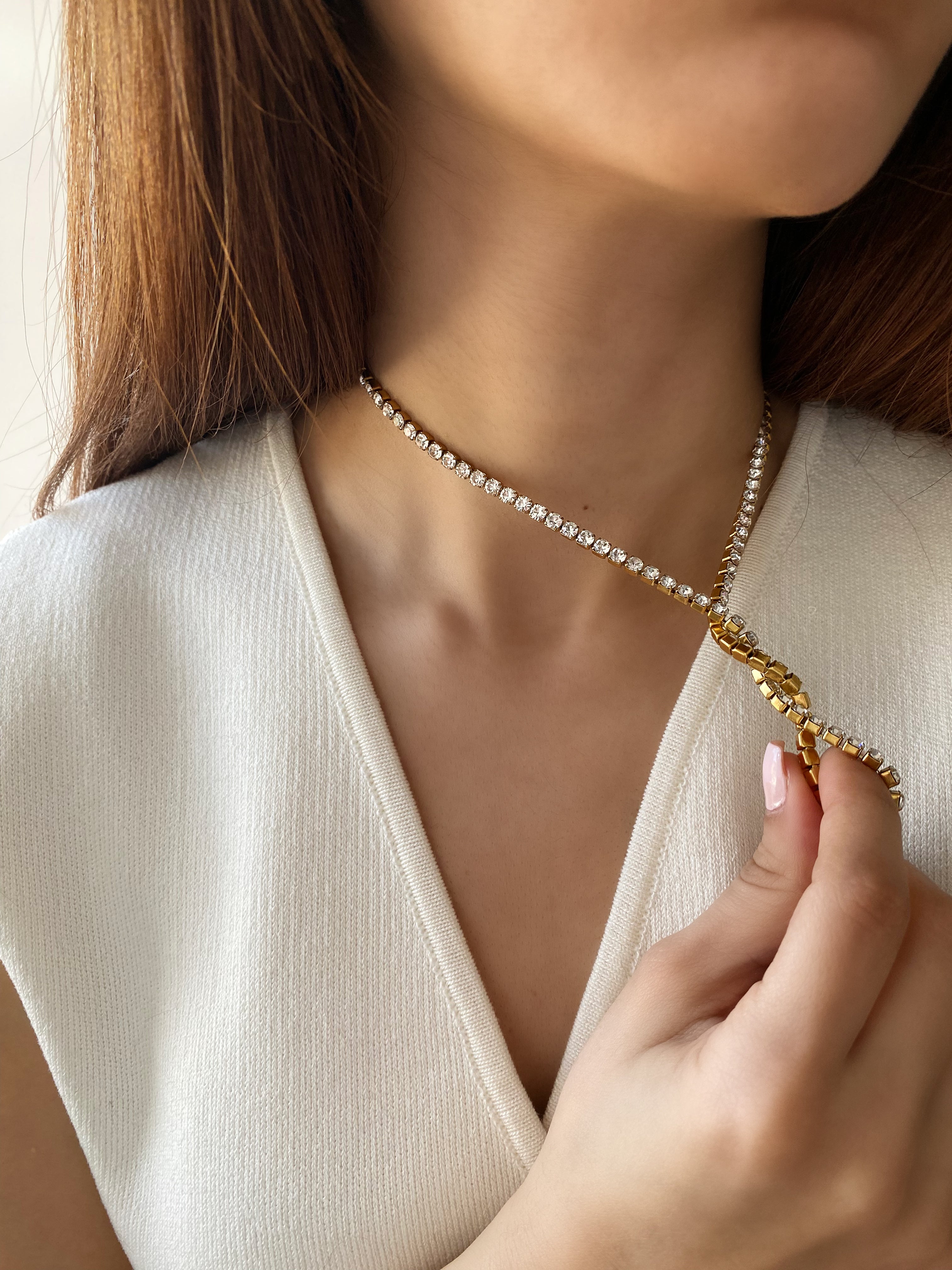 Tennis Choker Necklace