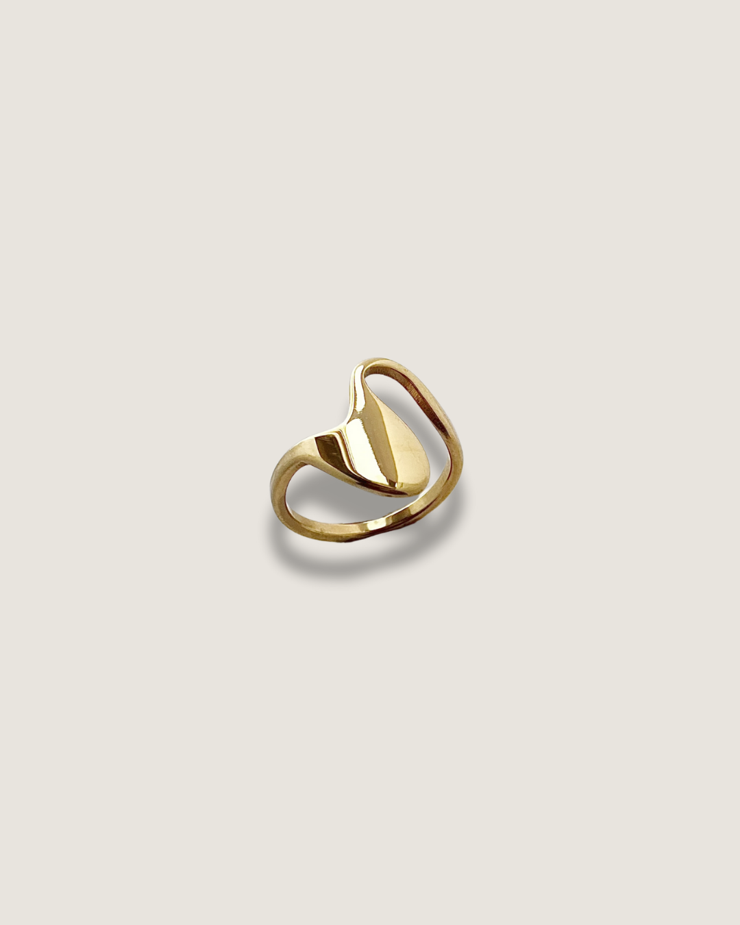 Abstract Liquid Metal Ring Set