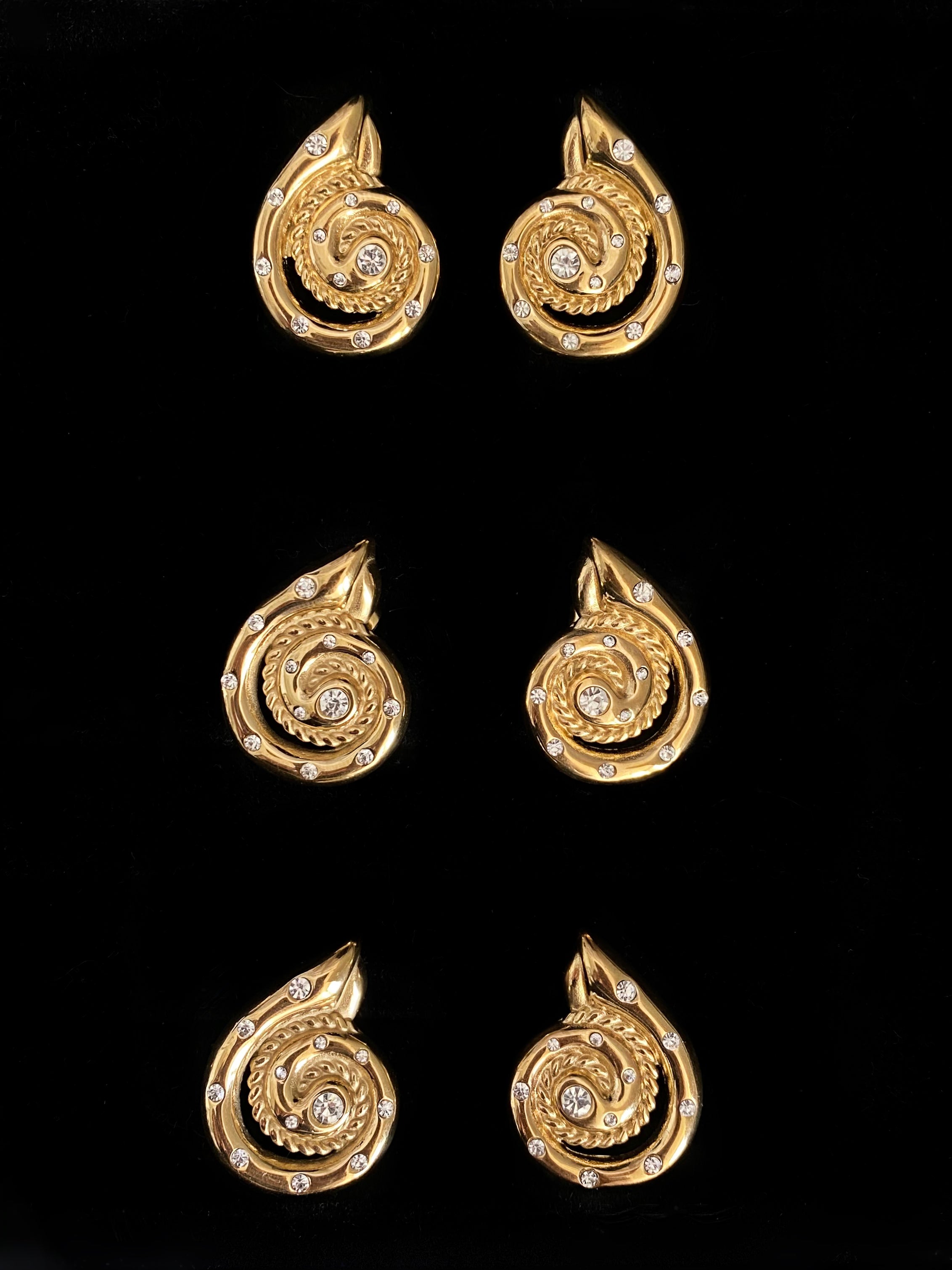 Bold Seashell Stud Earrings