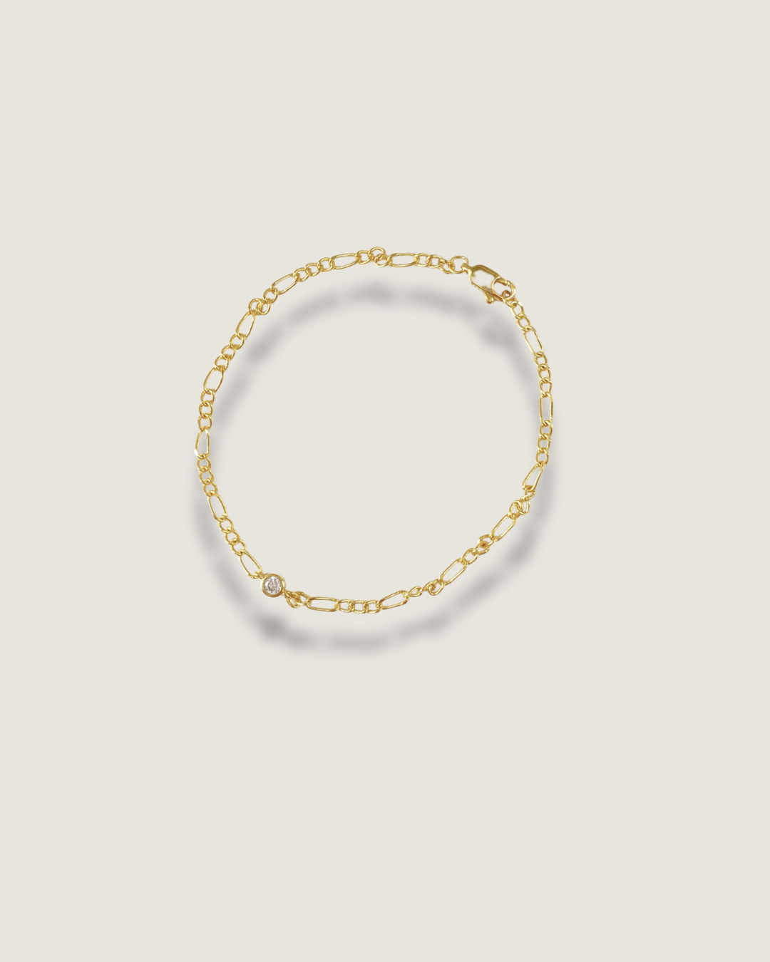 Gemstone Chain Bracelet