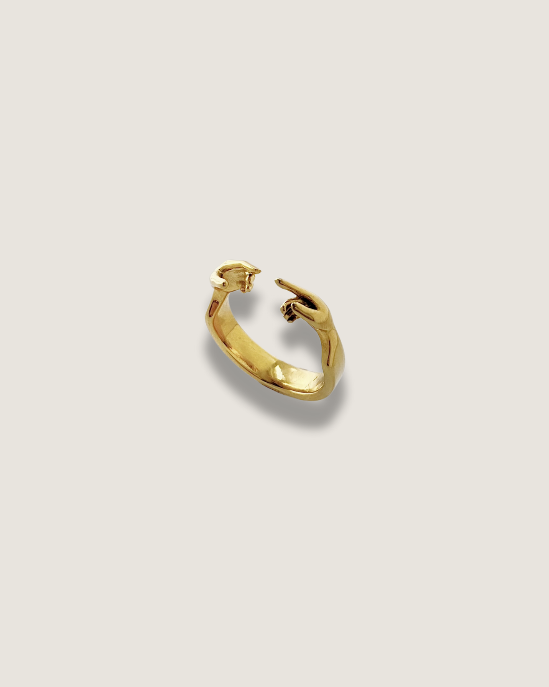 Pointing Hands Ring