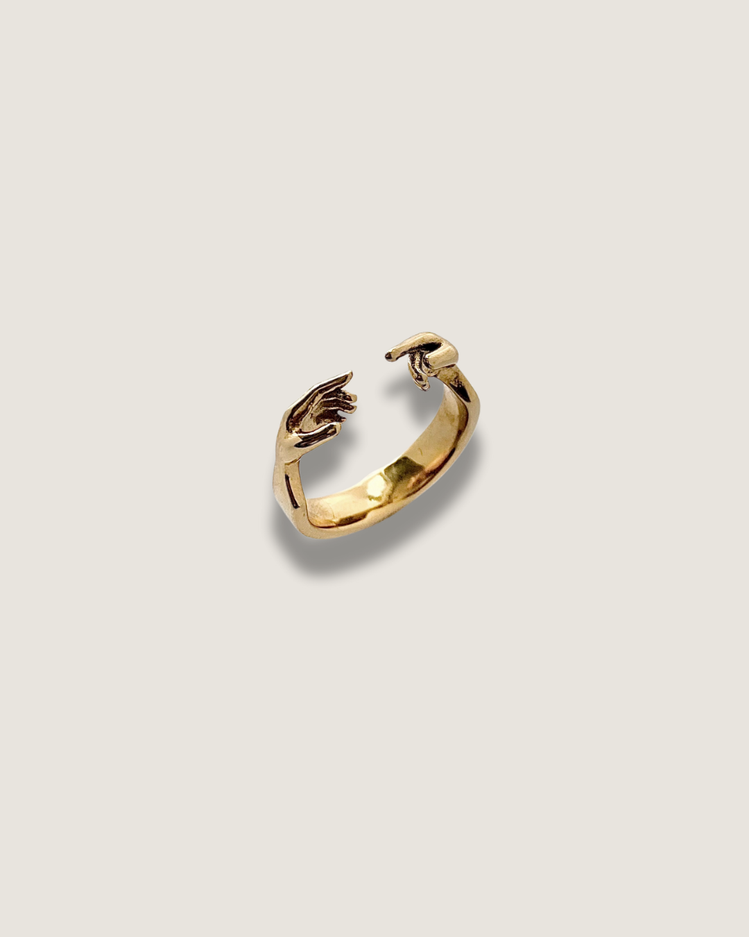 Pointing Hands Ring