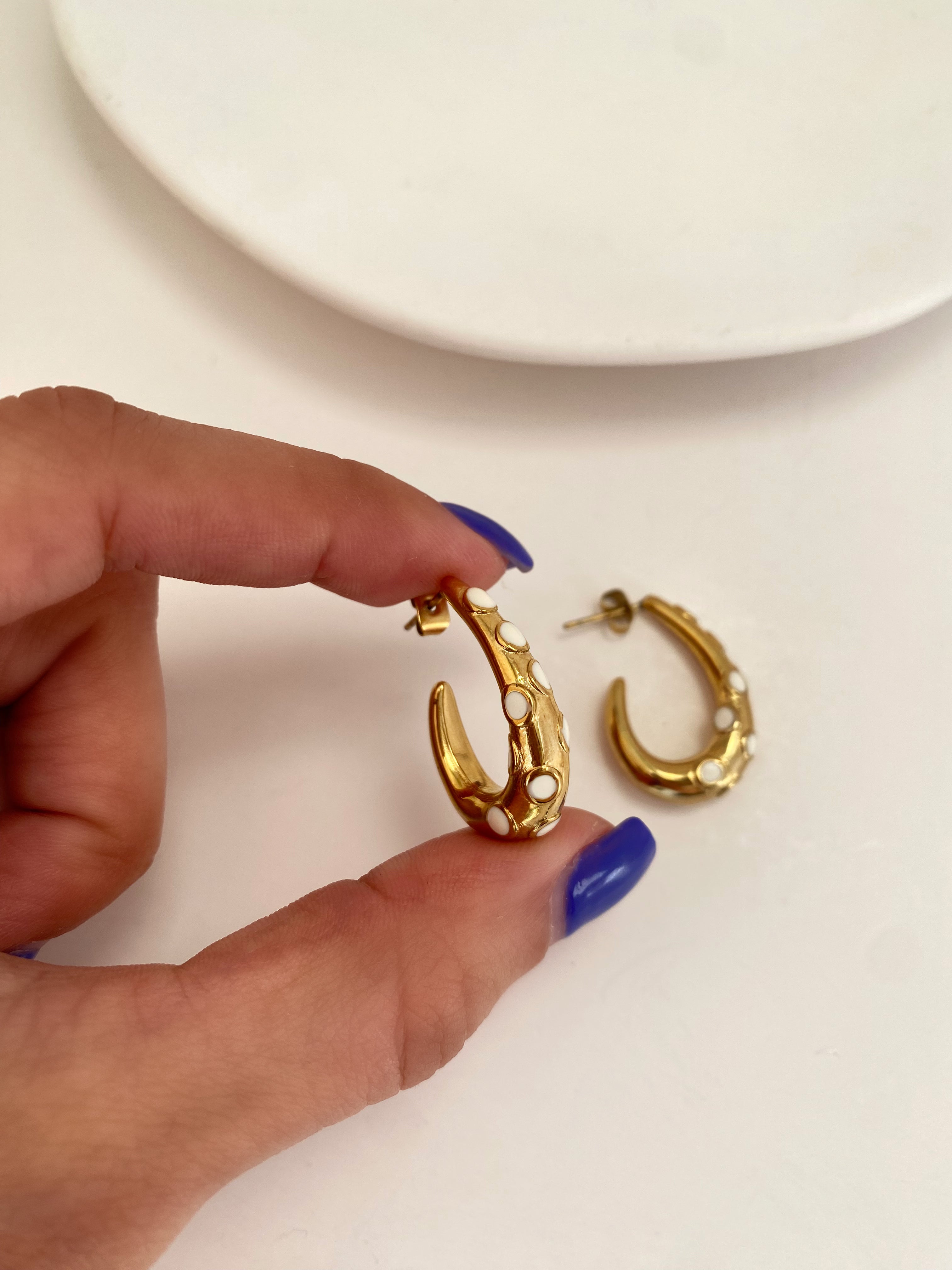 Octopus Tentacle Earrings