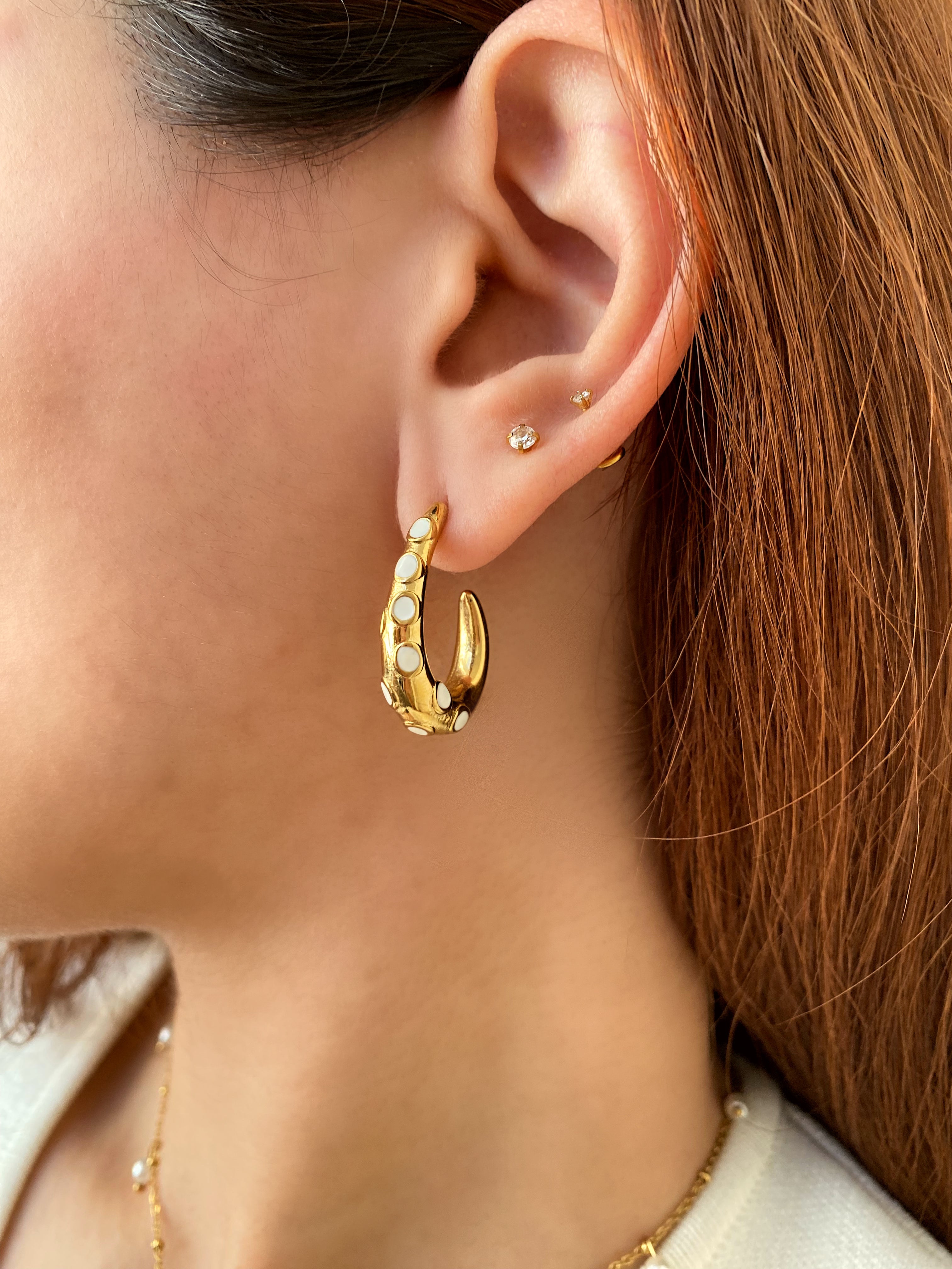 Octopus Tentacle Earrings