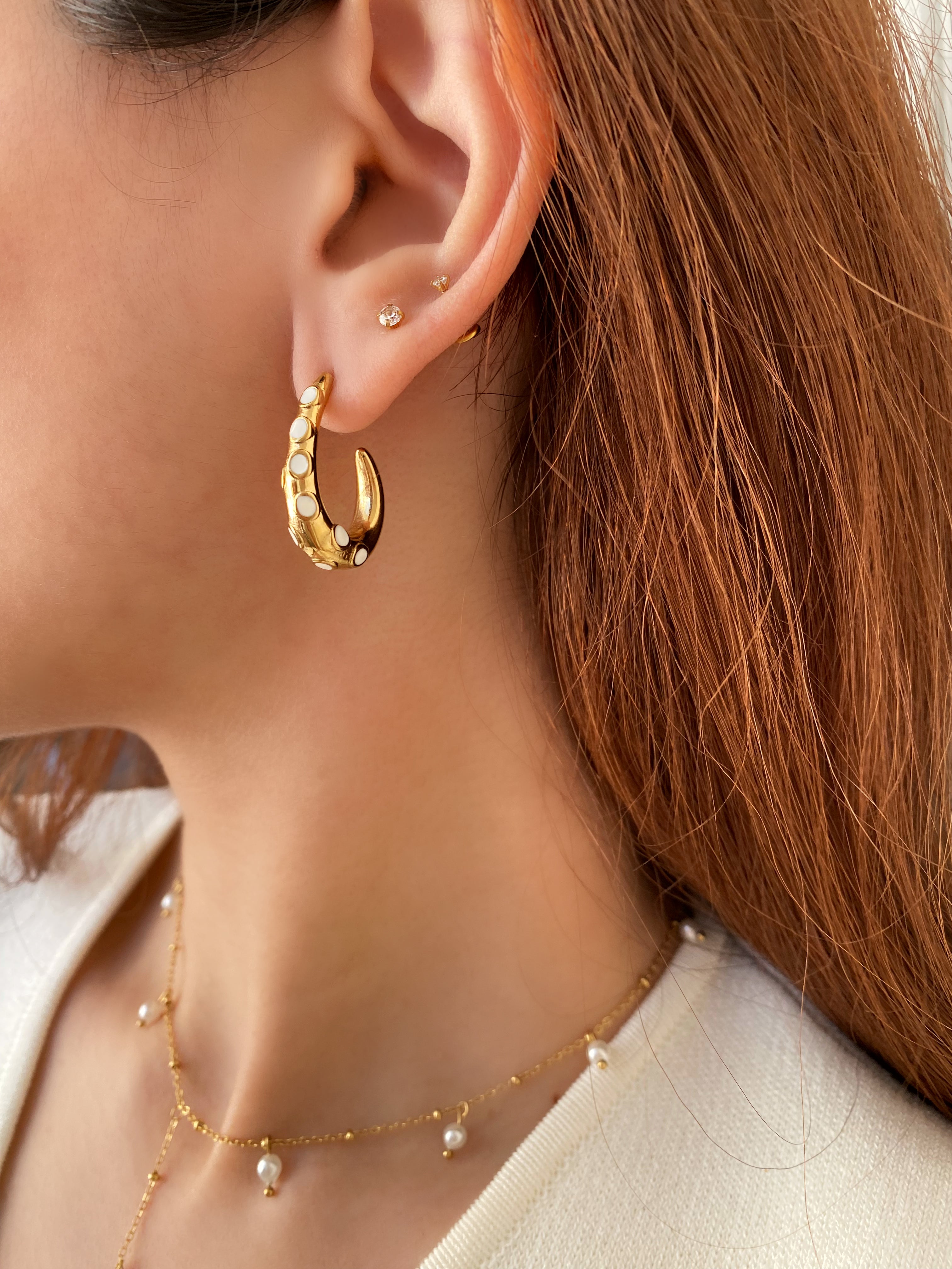 Octopus Tentacle Earrings