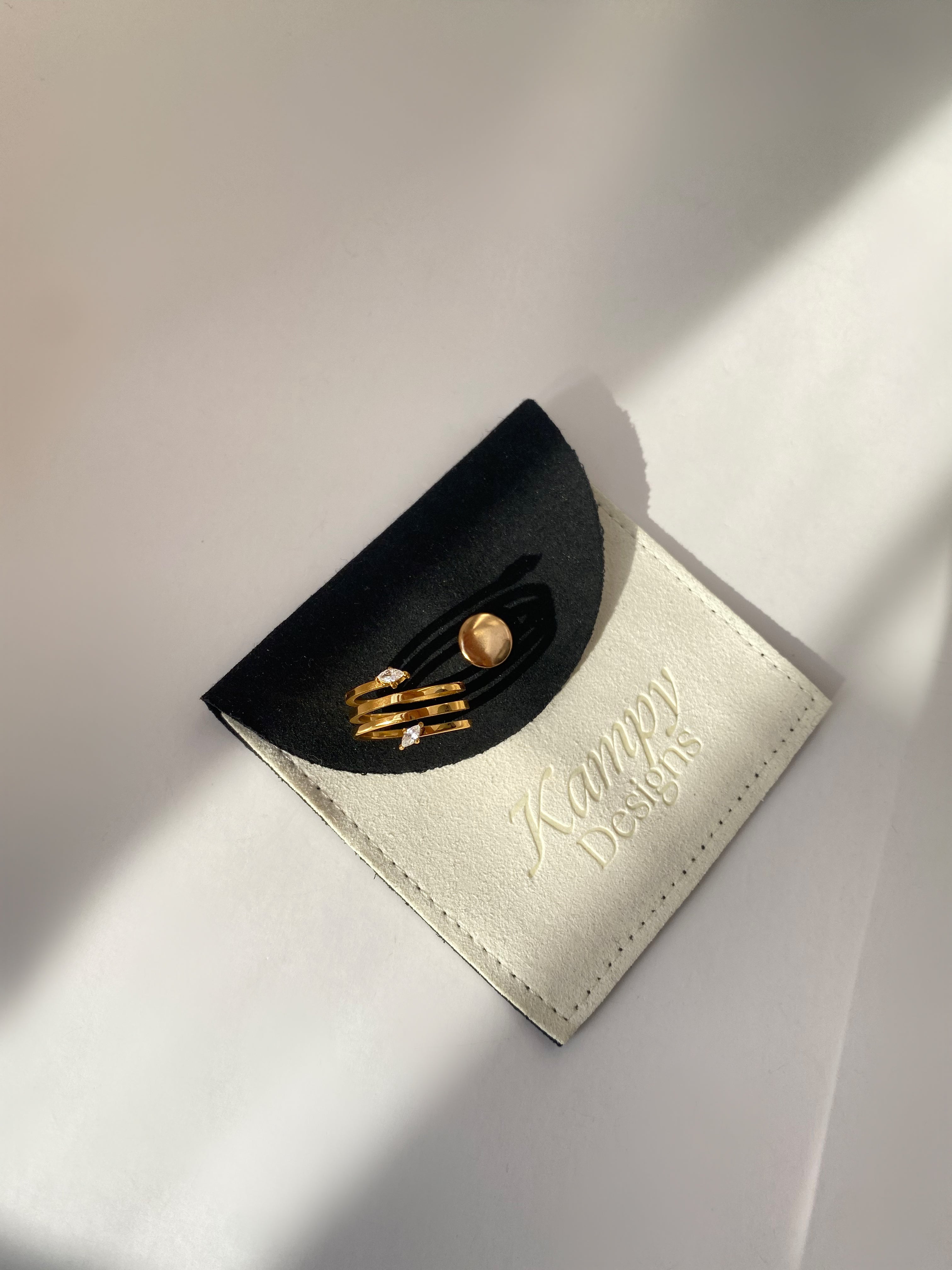Serpentine Marquise Wrap Ring