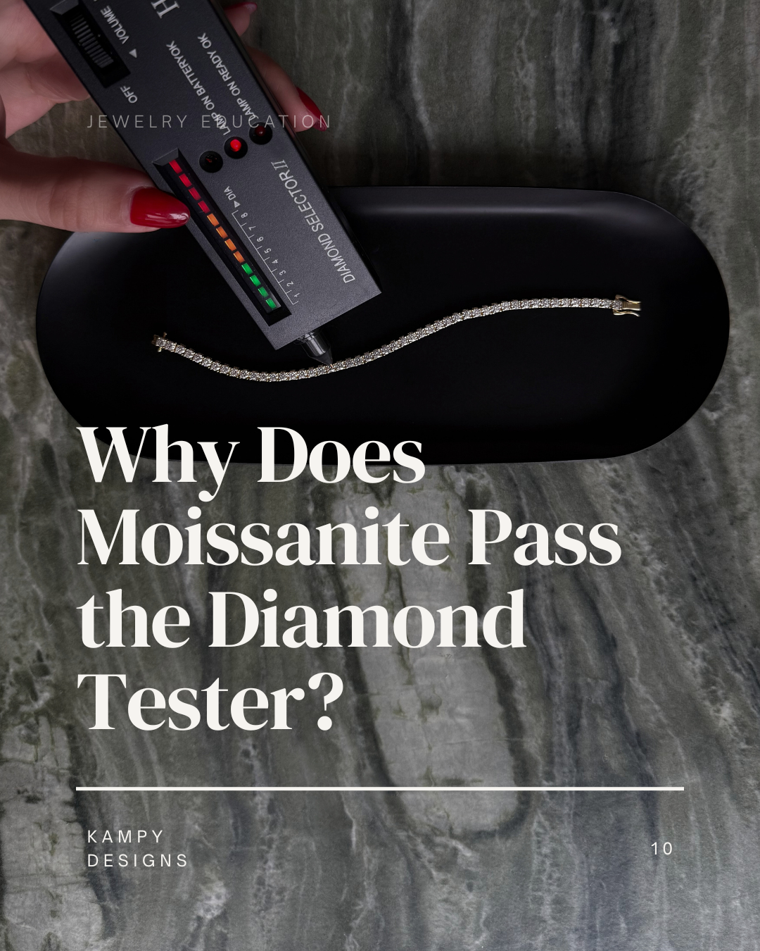 Why Does Moissanite Pass a Diamond Tester?
