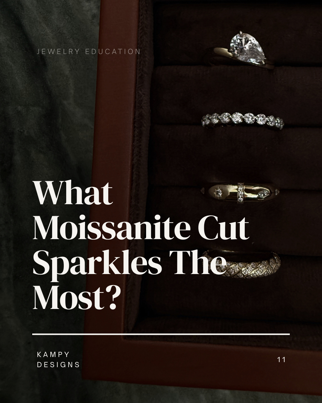 What Moissanite Cut Sparkles the Most?