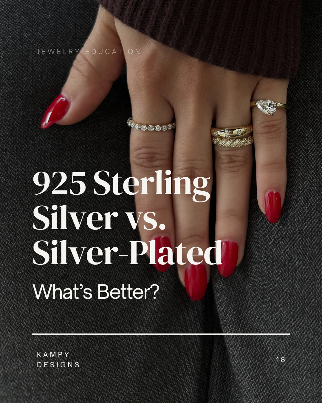 925 Sterling Silver vs Silver-Plated: What’s Better?