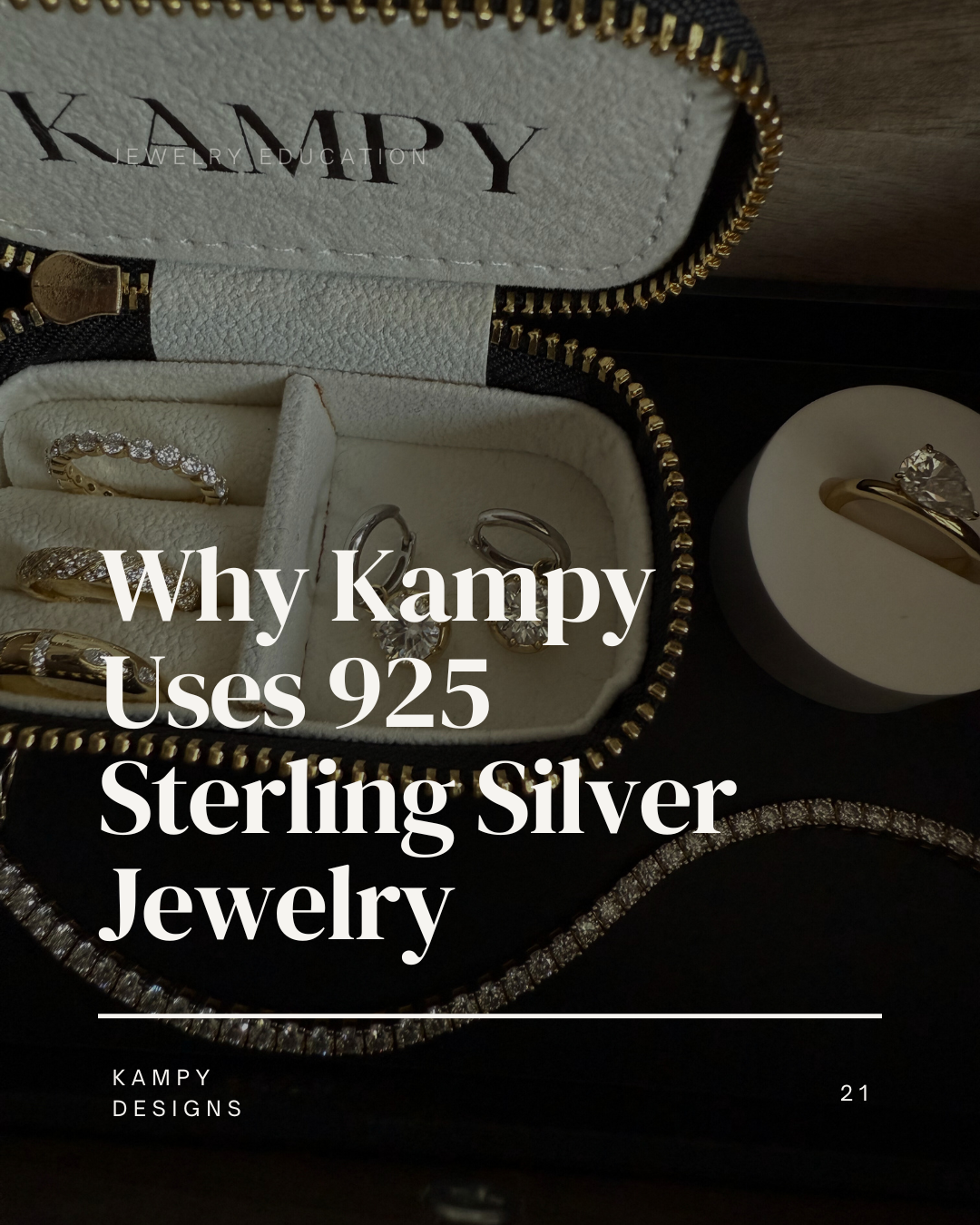 Why Kampy Uses 925 Sterling Silver Jewelry