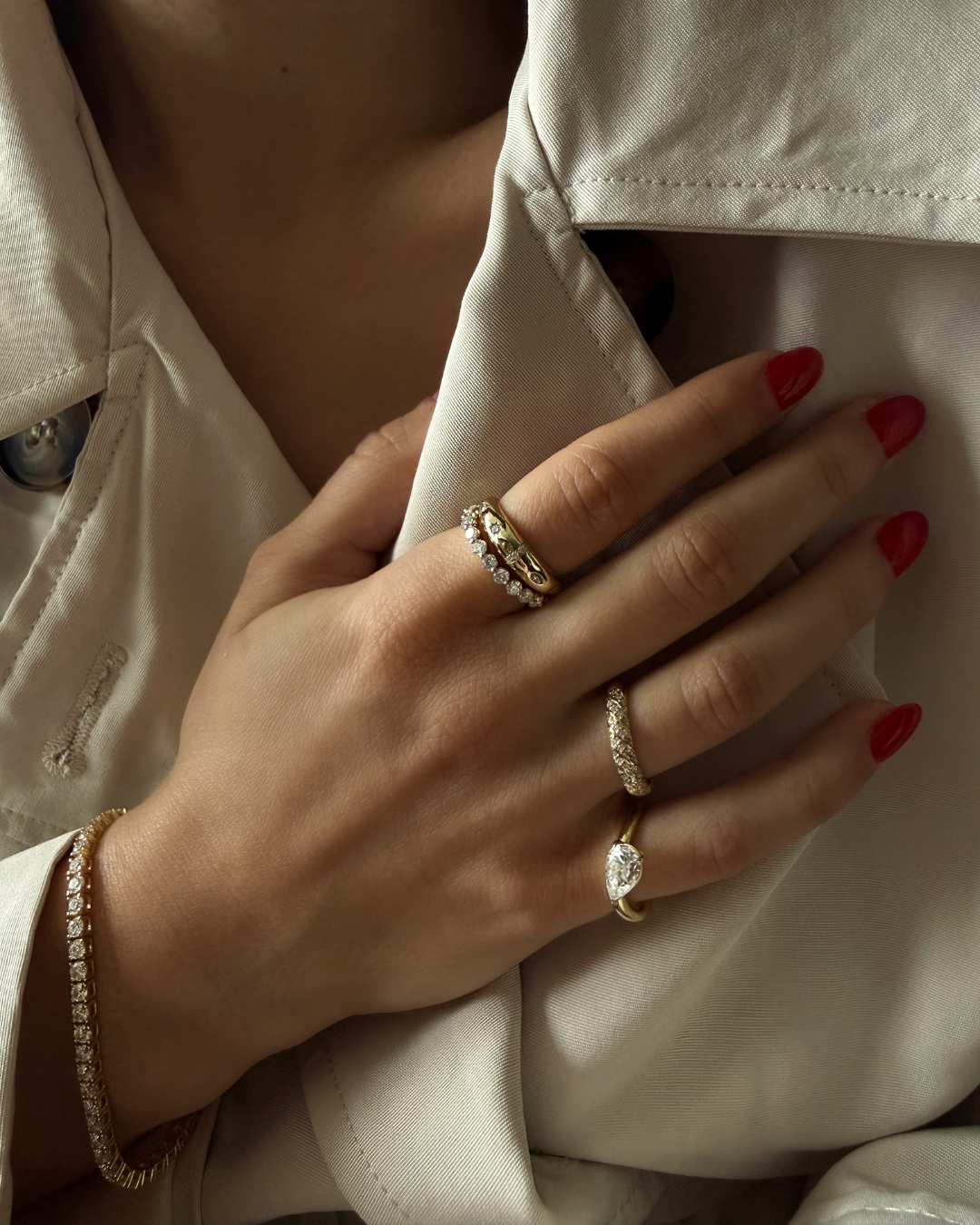 Clean Girl Ring Stack Cool Girl Stack