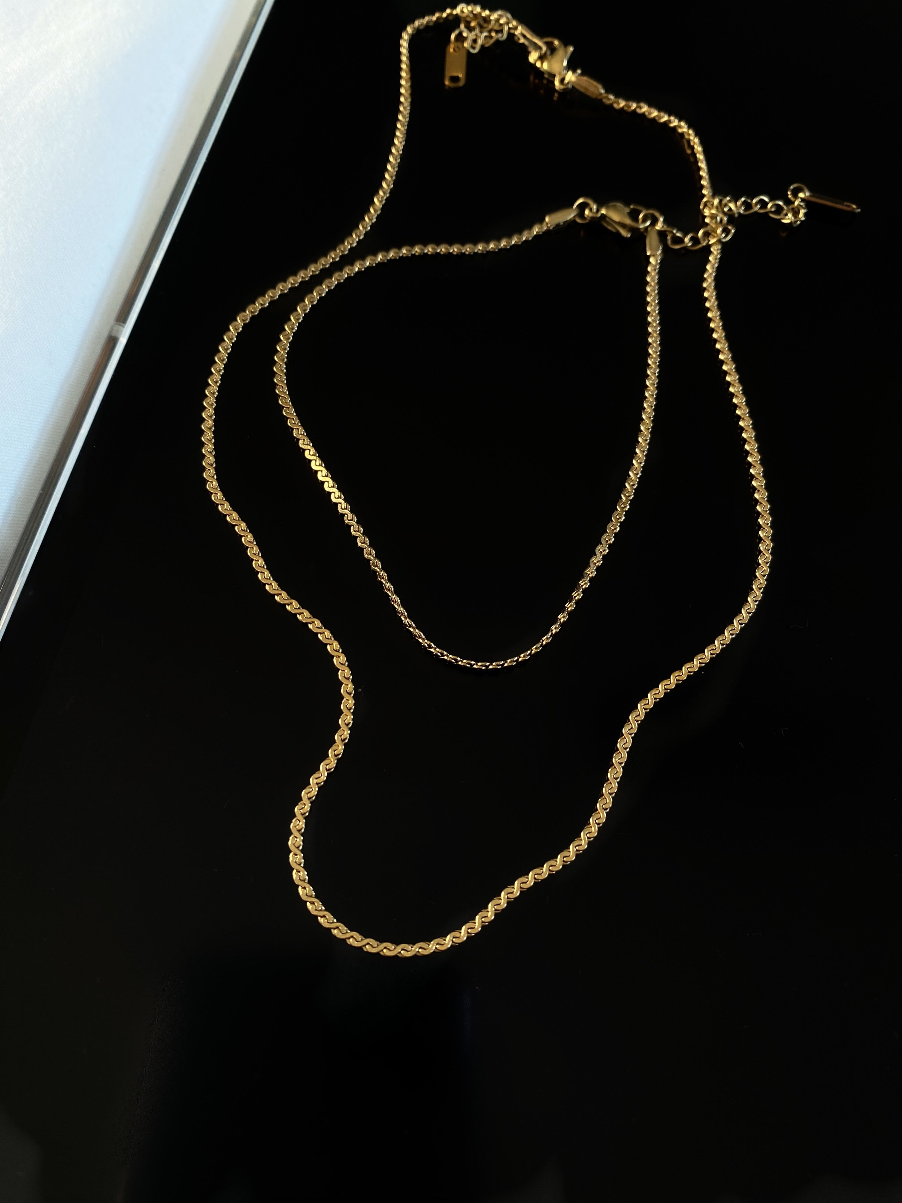 Thin Gold Necklace