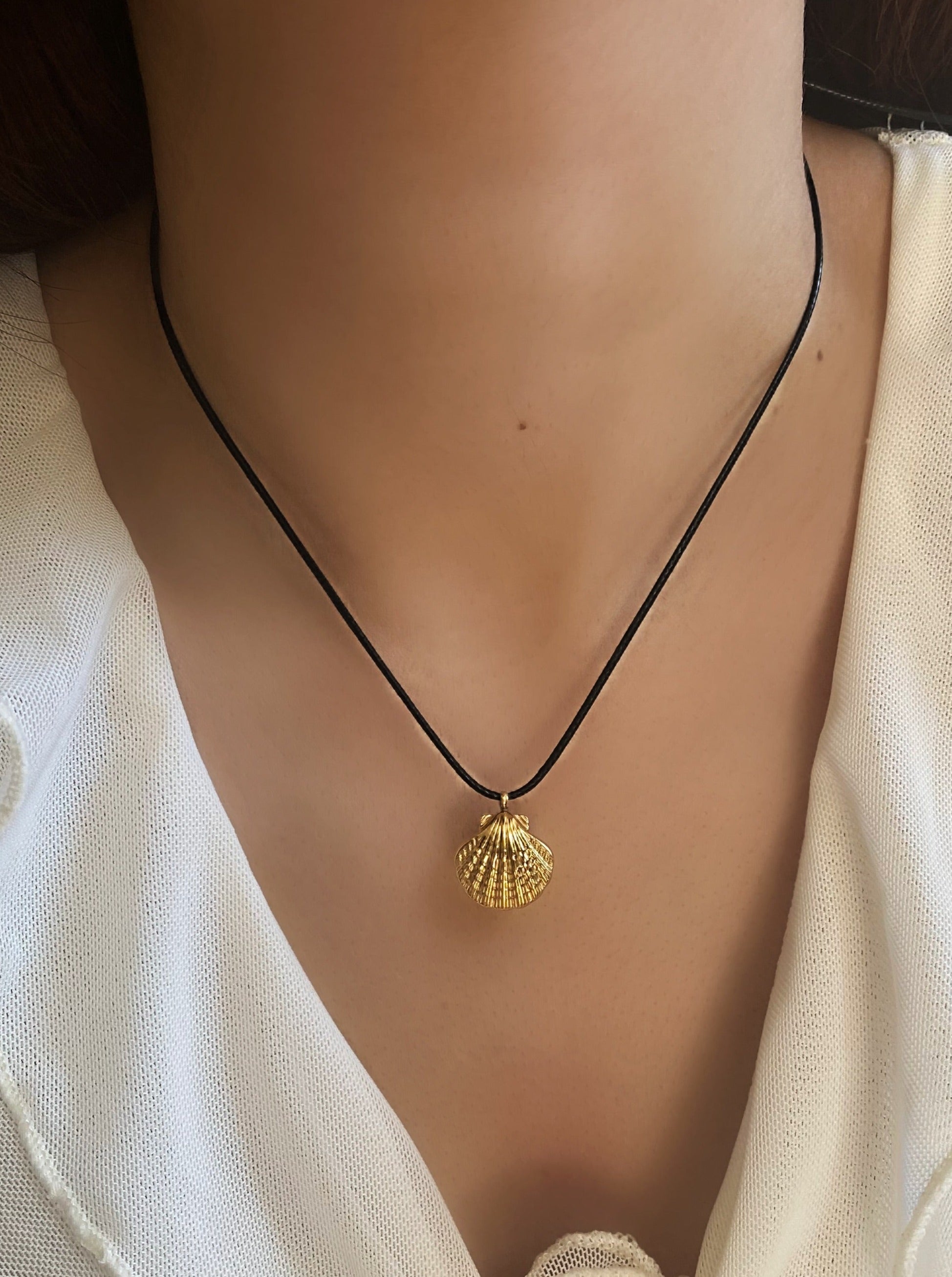 Seashell necklace