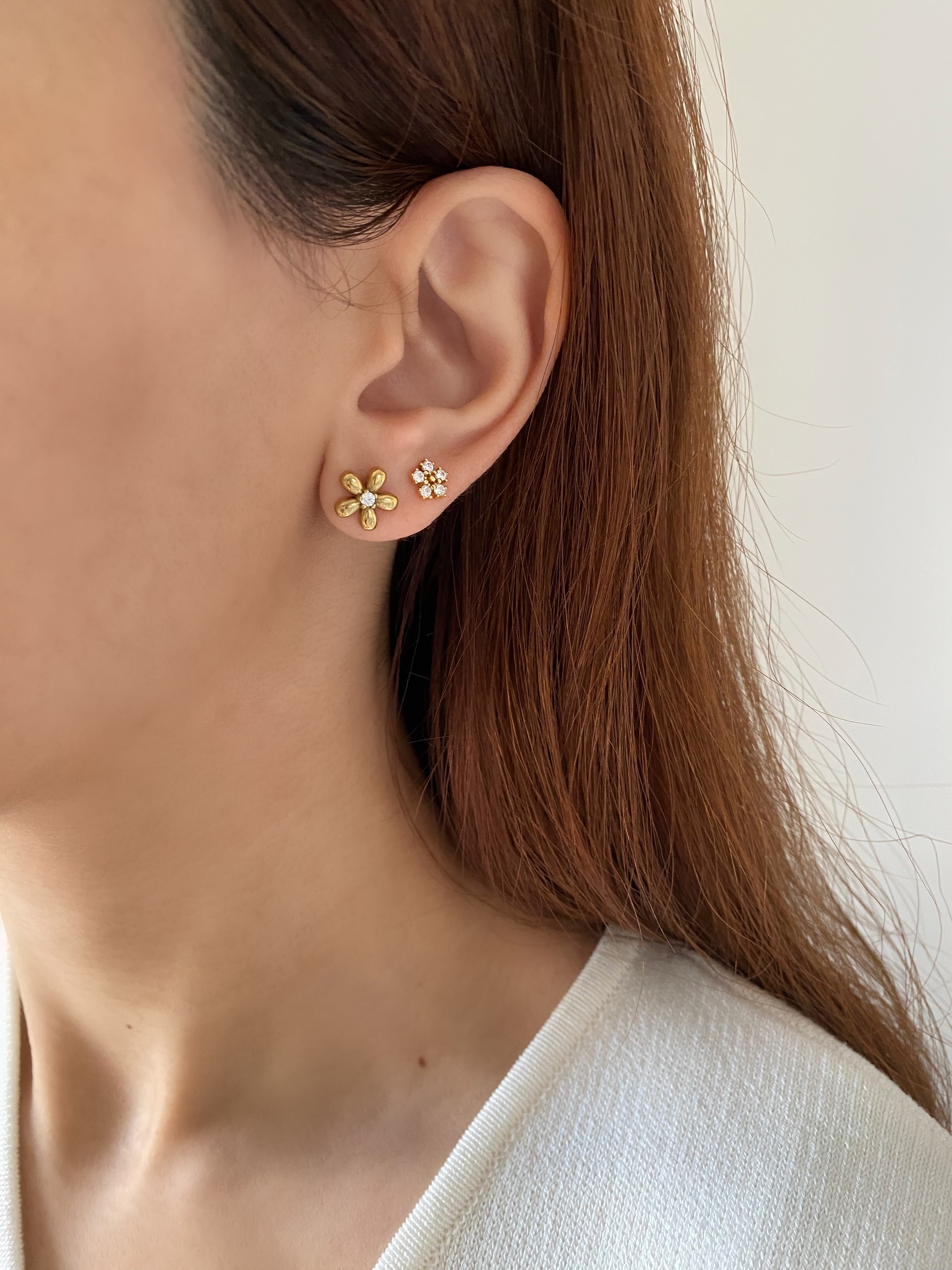 Flower Stud Earrings