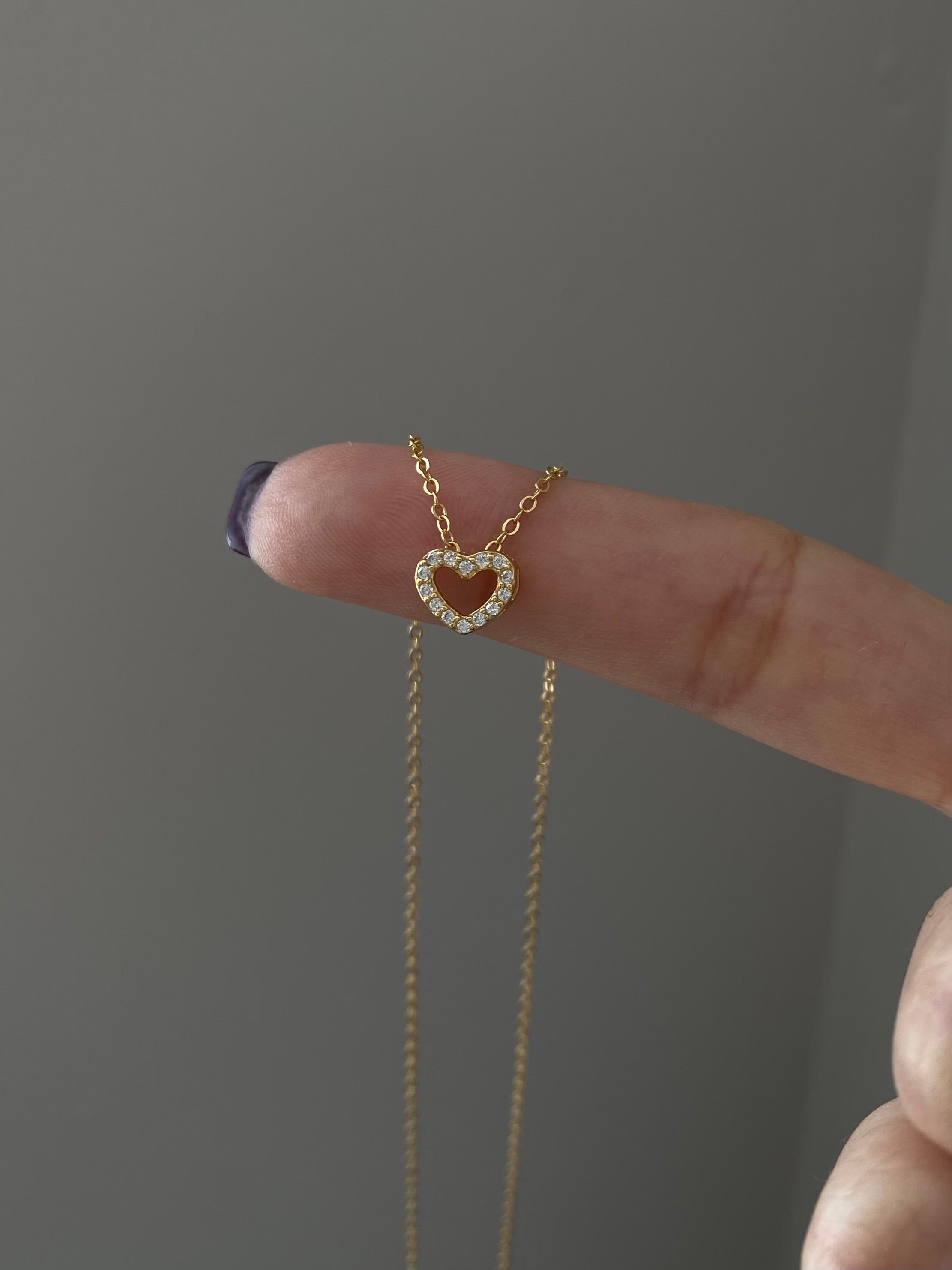 Diamond Heart Necklace