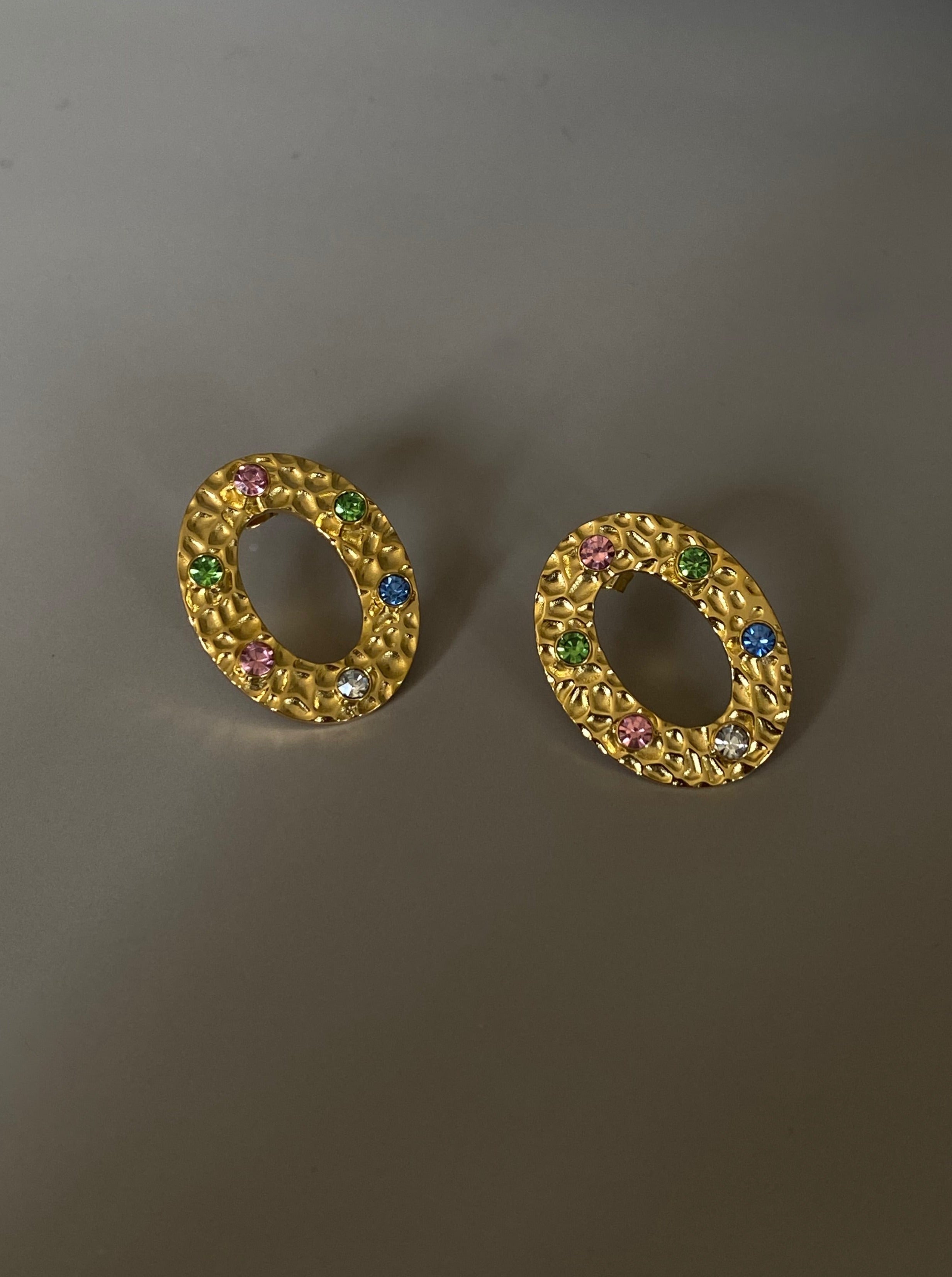 Vintage Circle Earrings