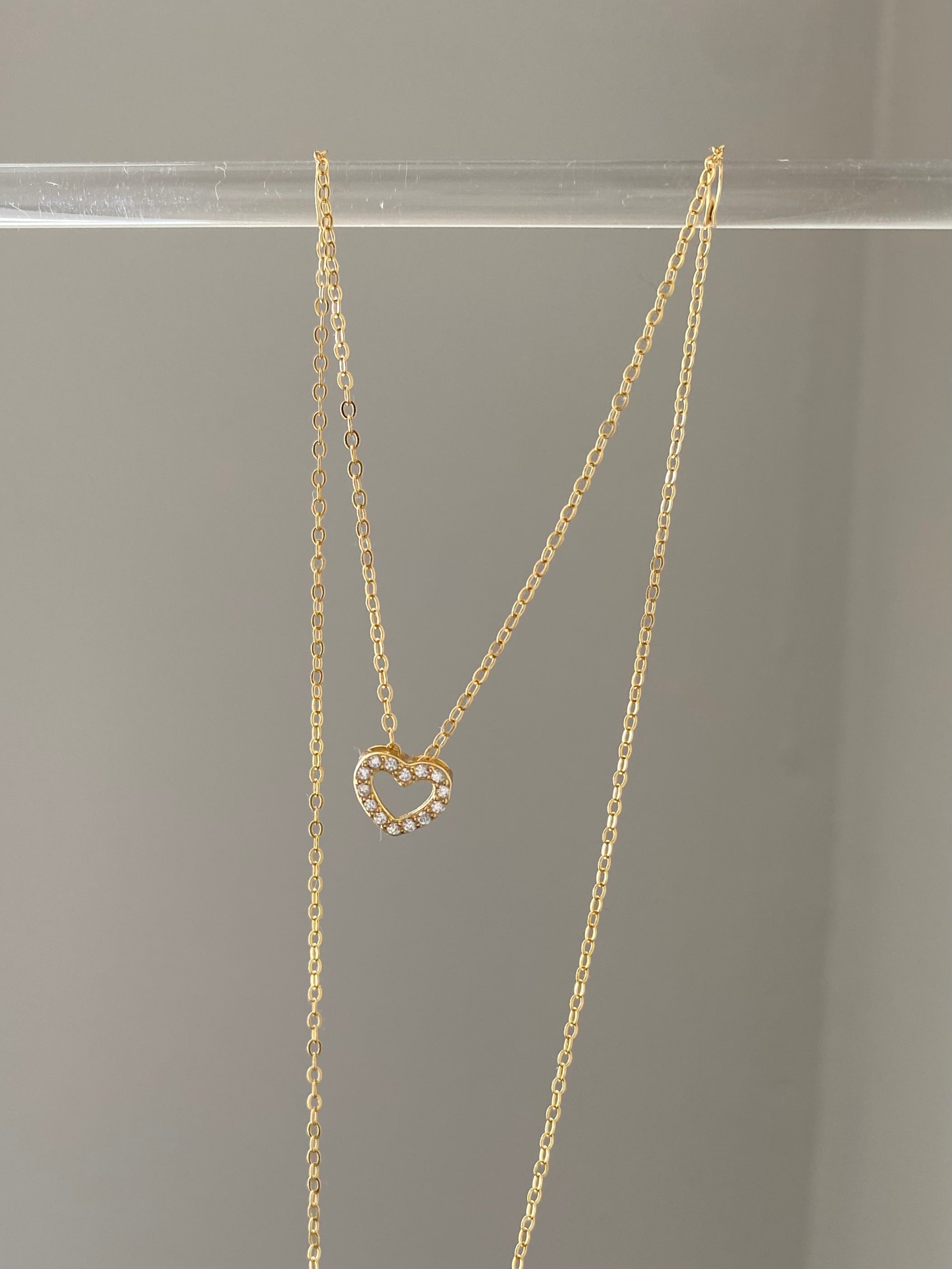 Diamond Heart Necklace