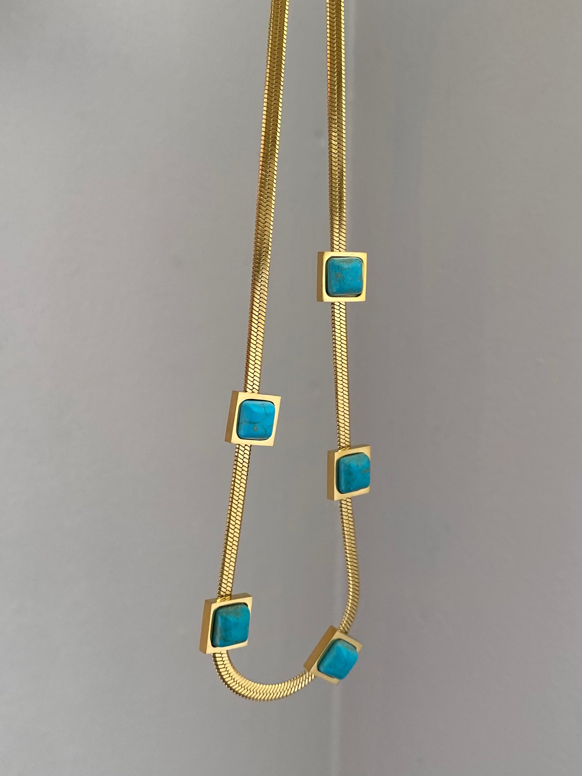 TURQUOISE STONE NECKLACE