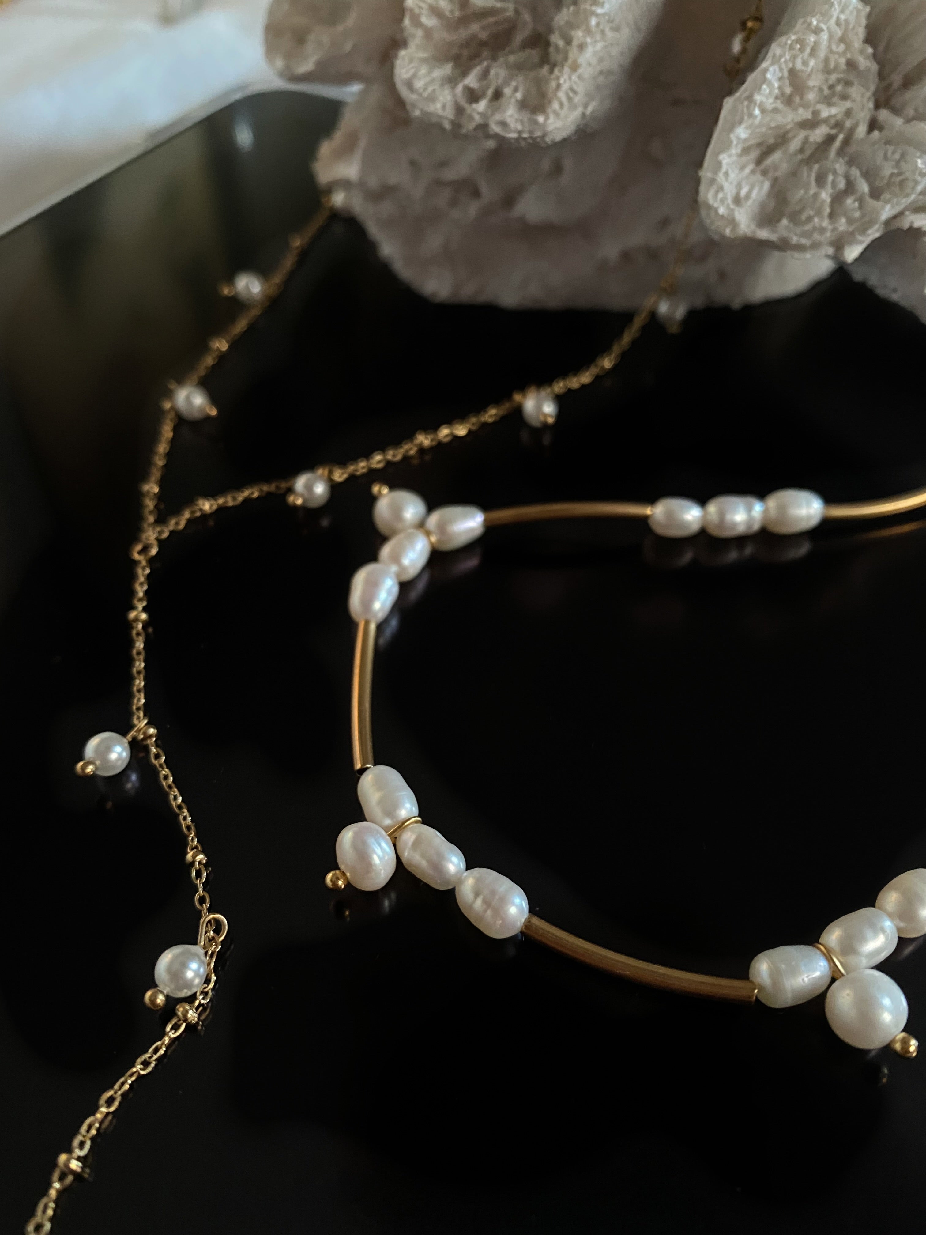 Freshwater Pearl Chain Necklace