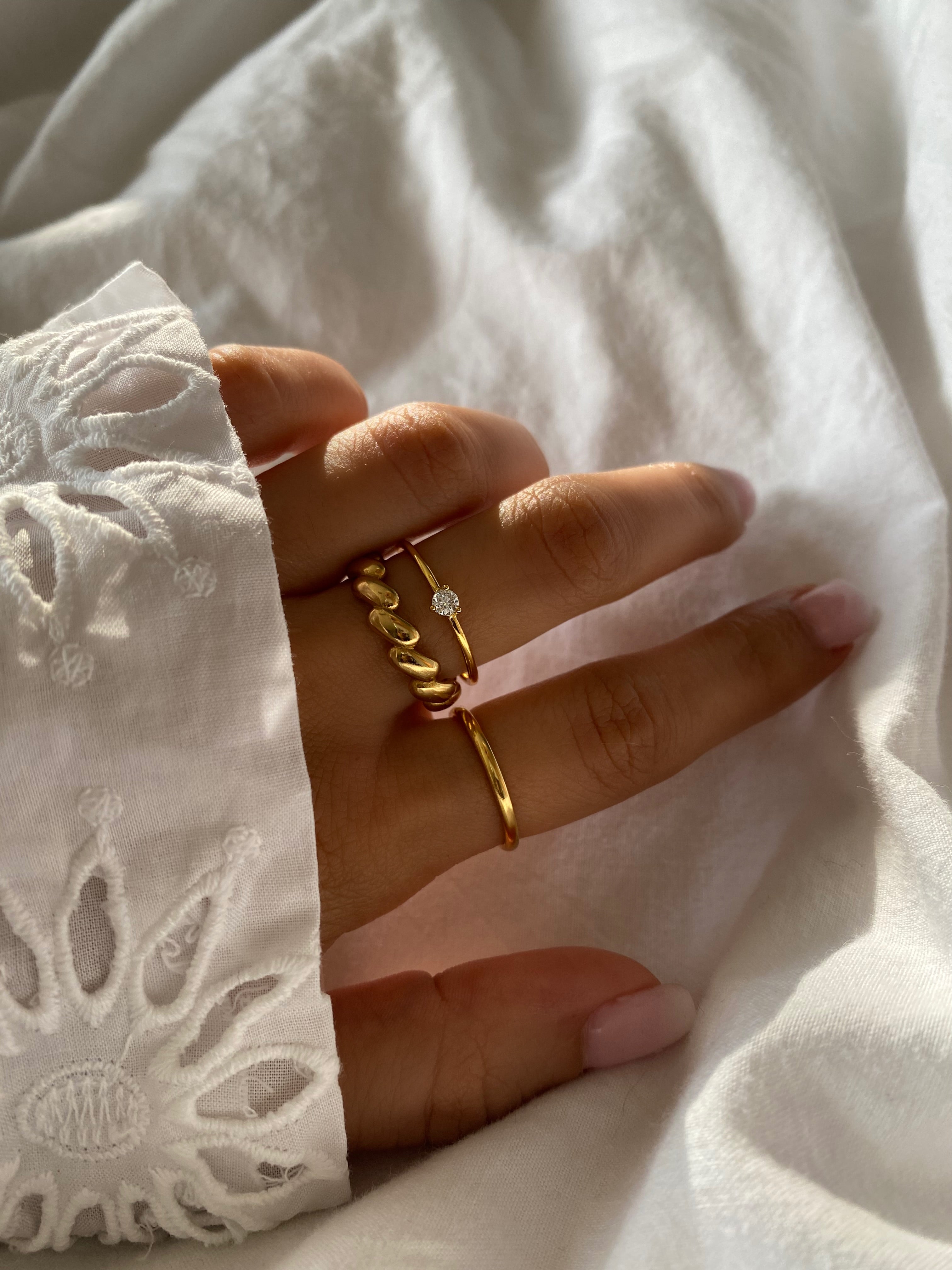 Gold Coil Ring