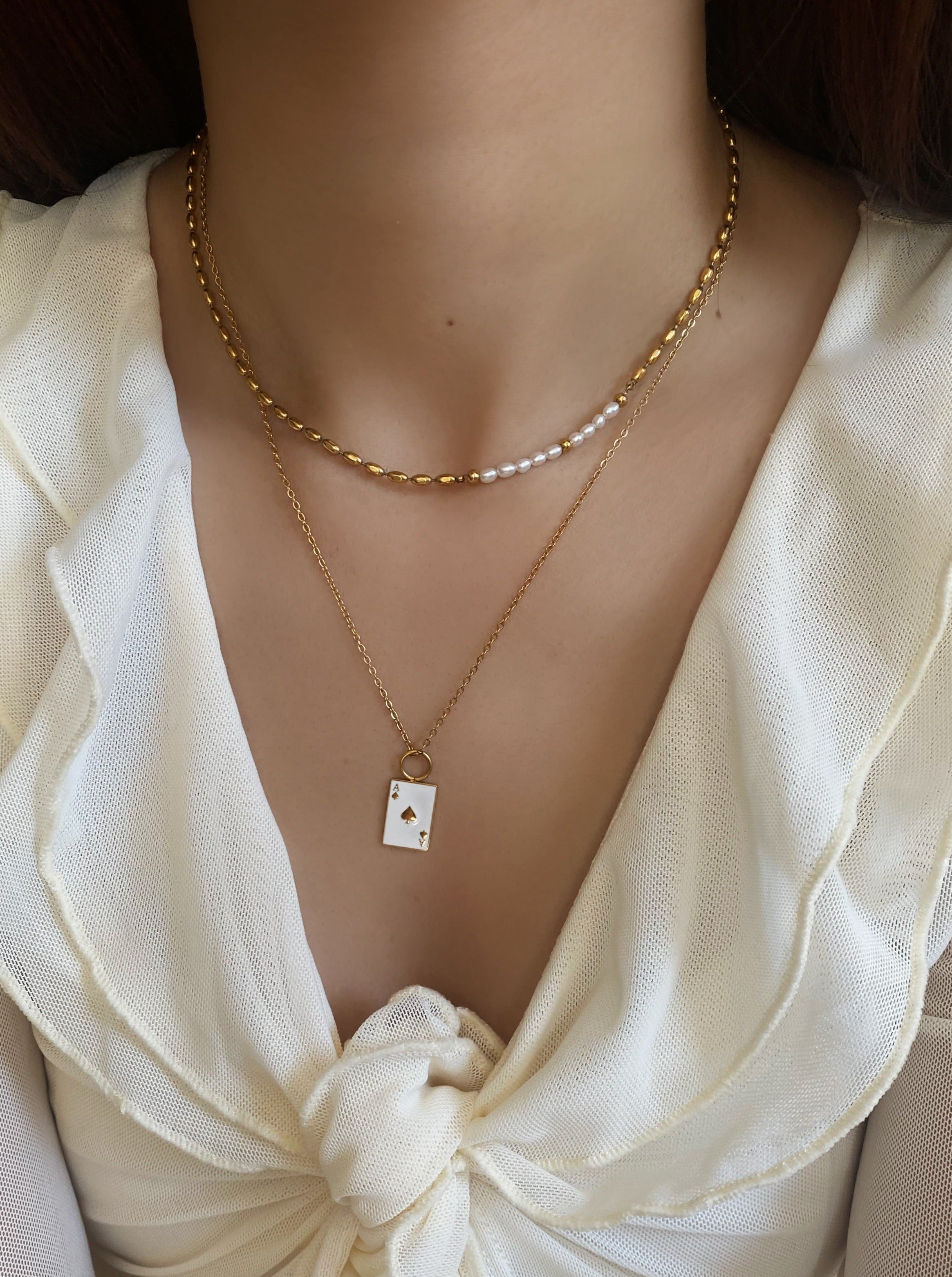 Ace Pendant Necklace