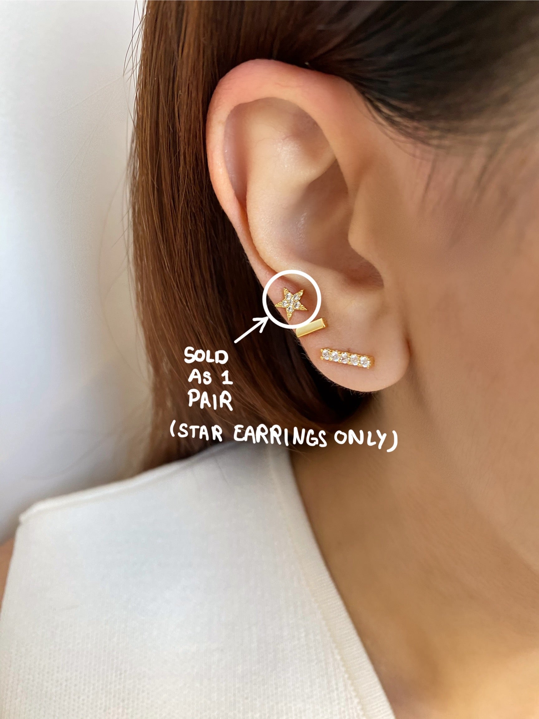 Star Stud Earrings