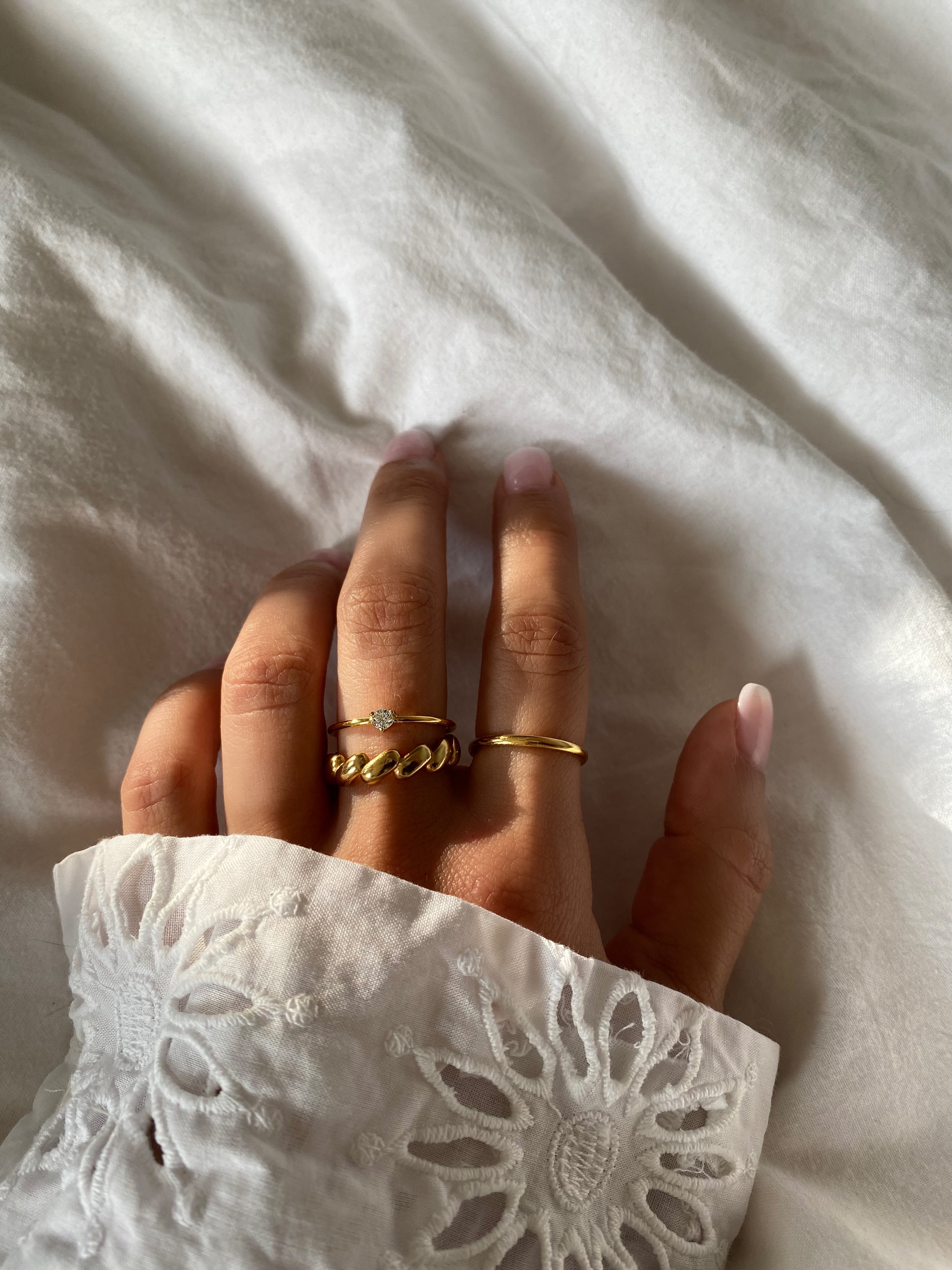 Gold Coil Ring