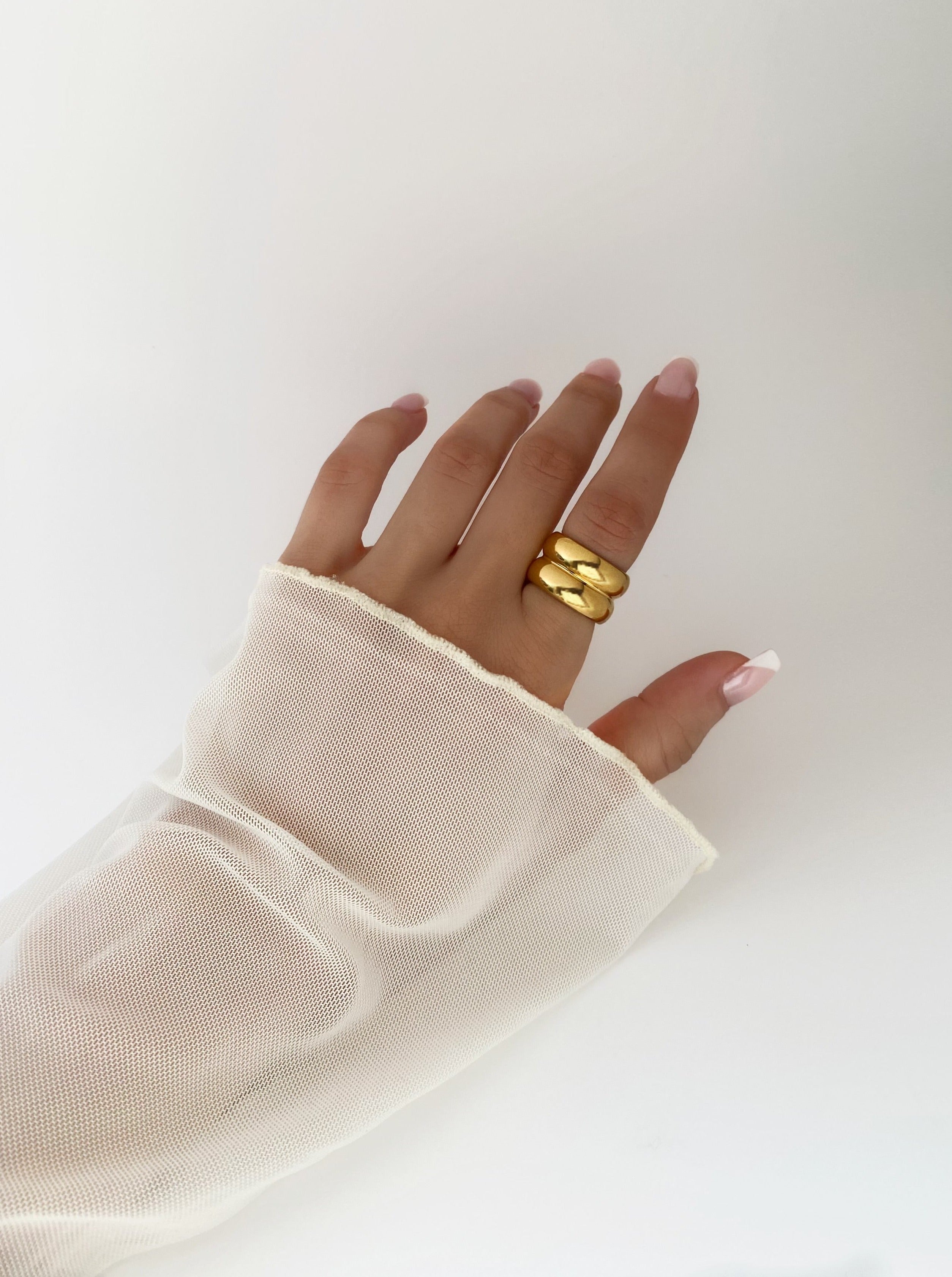 Thick Gold ring