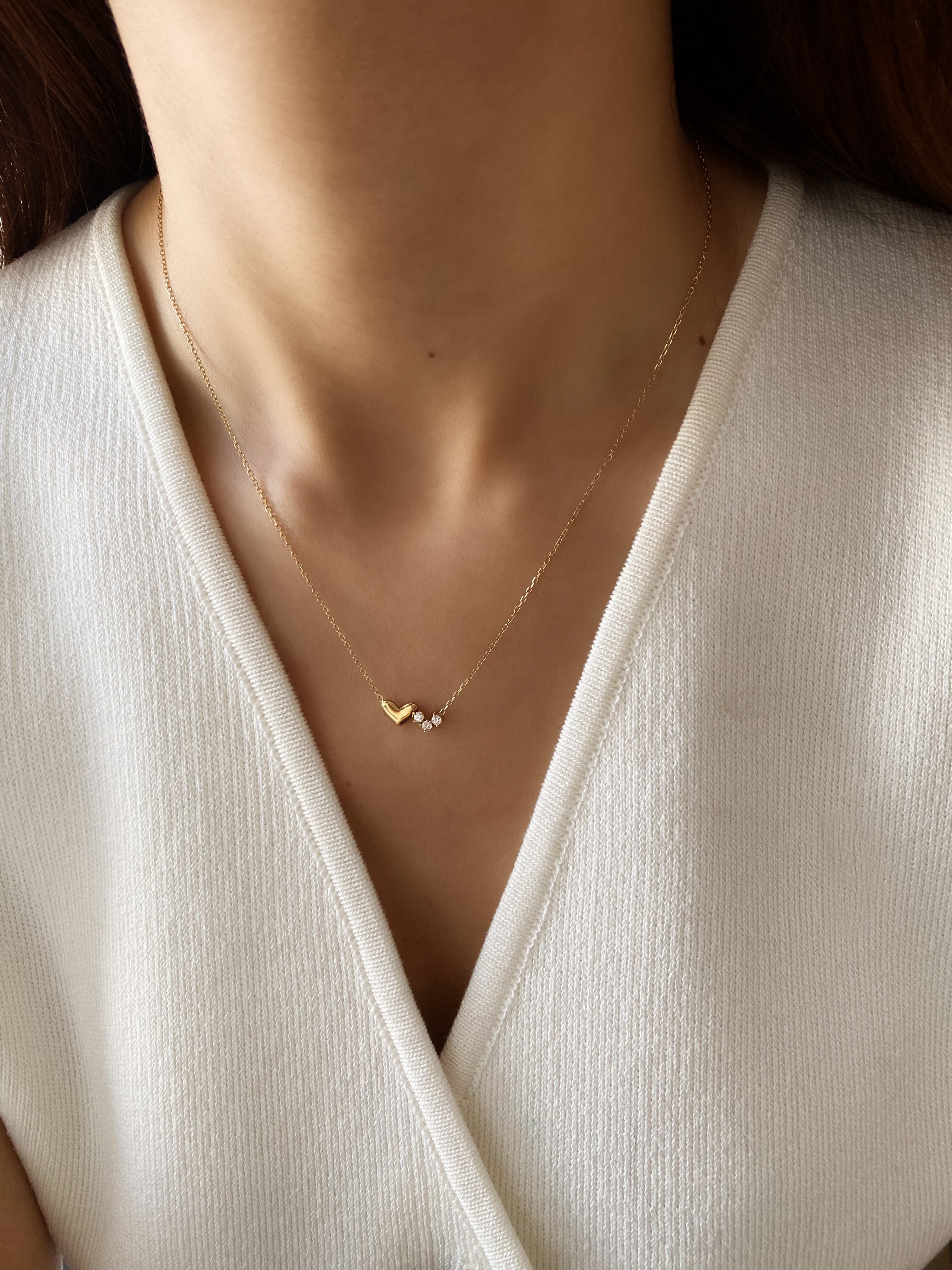 Double Heart Necklace