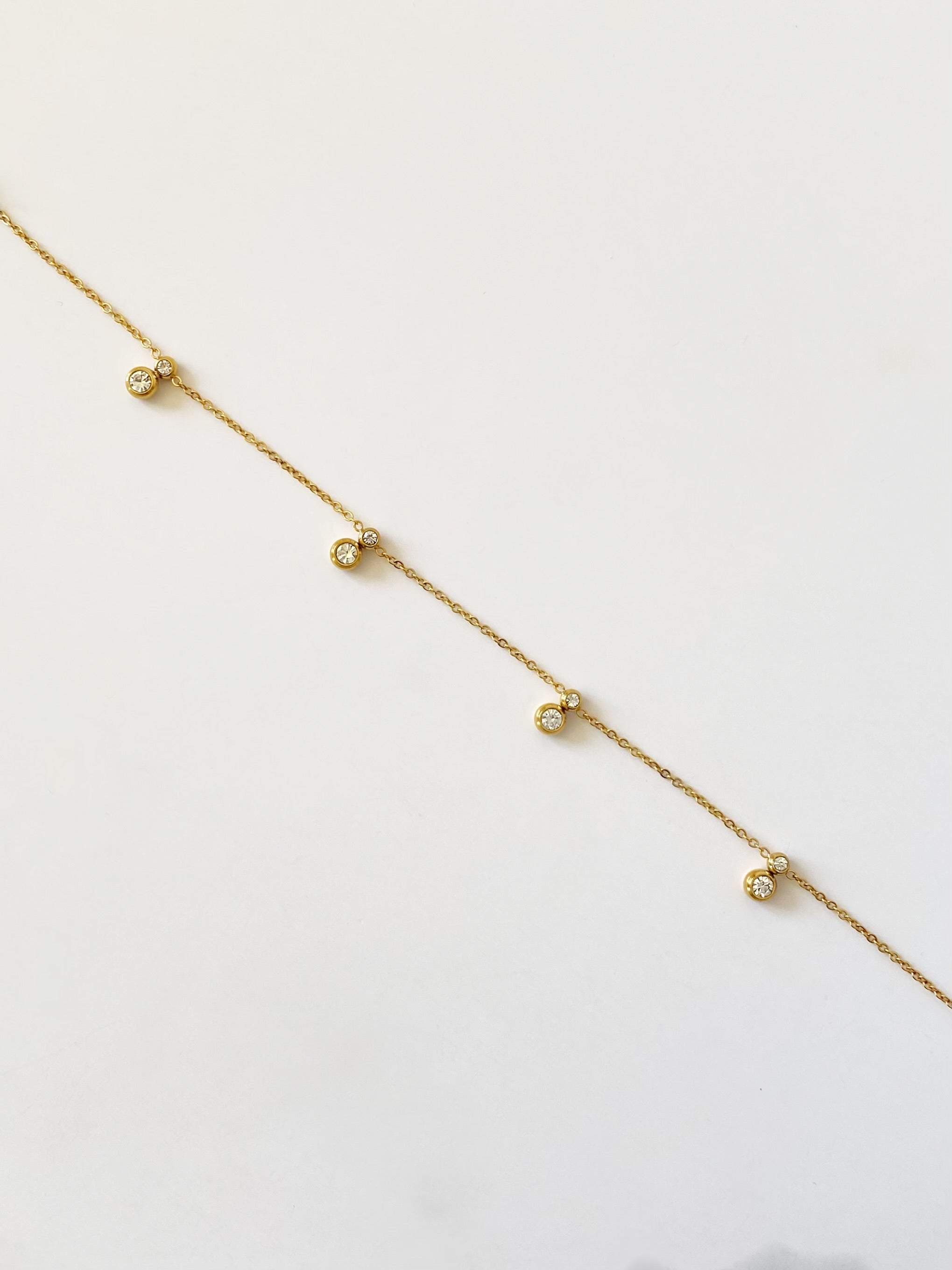 Diamond Chain Anklet