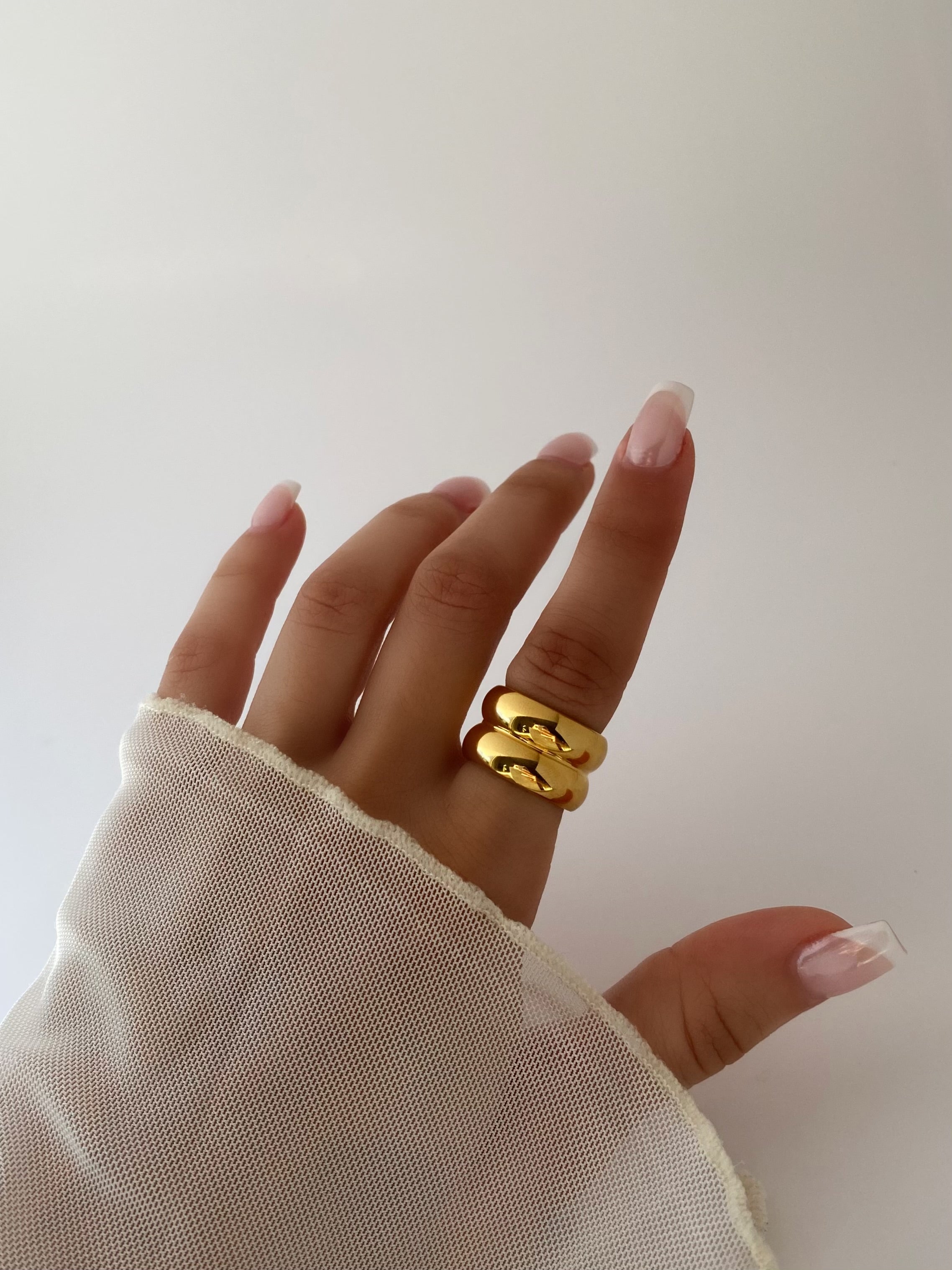 Thick Gold ring