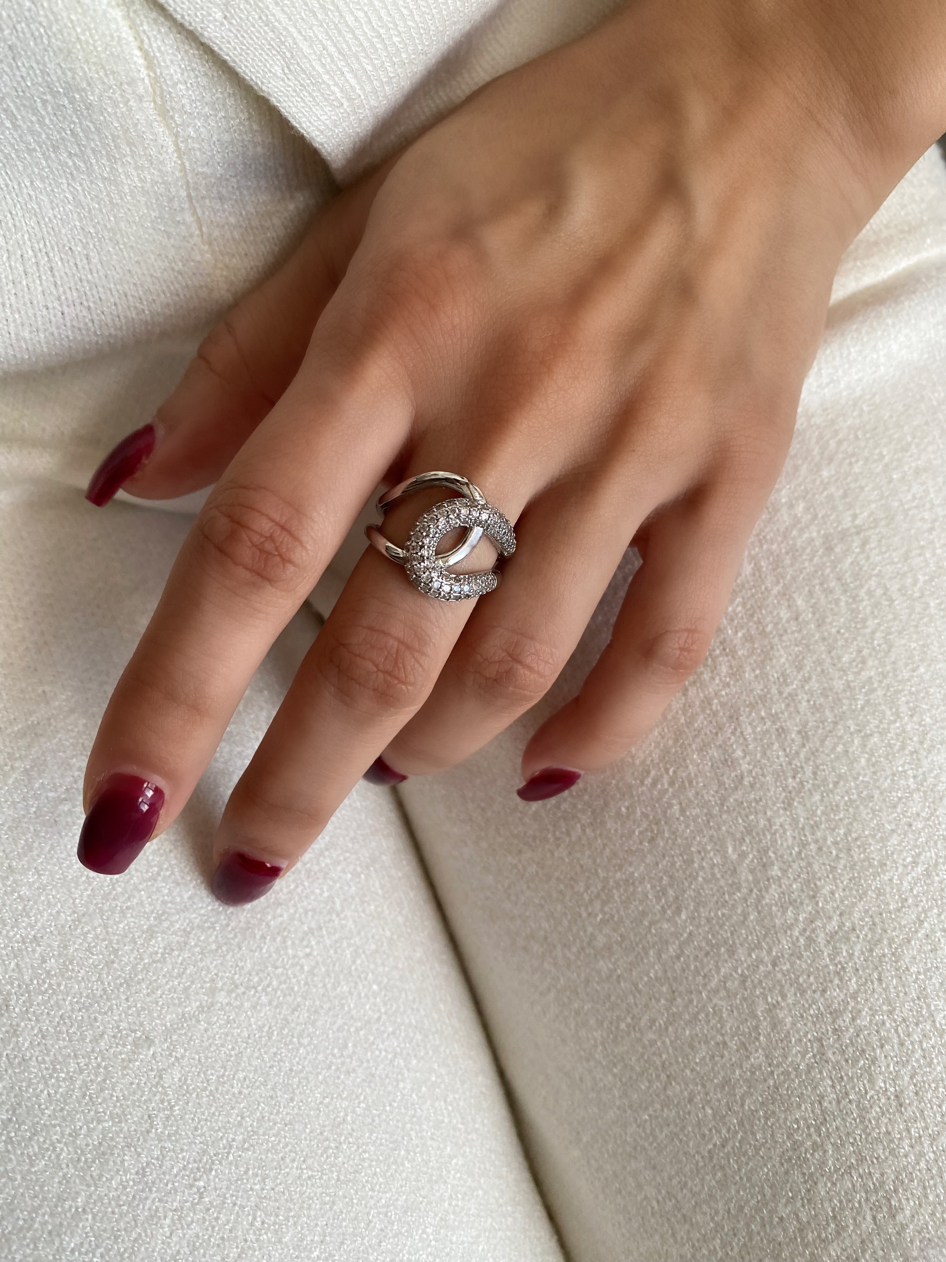 Statement Silver Ring