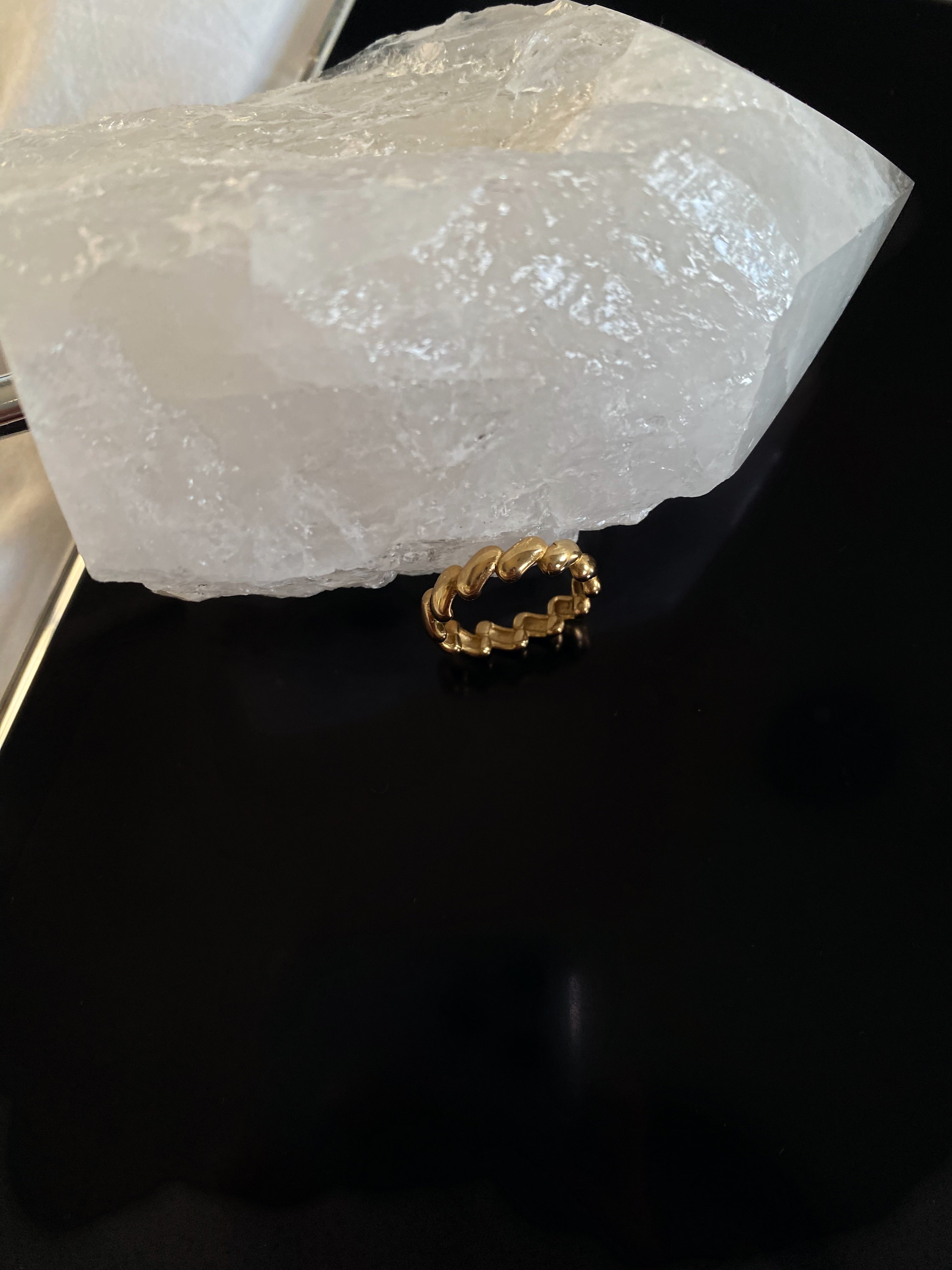 Gold Coil Ring