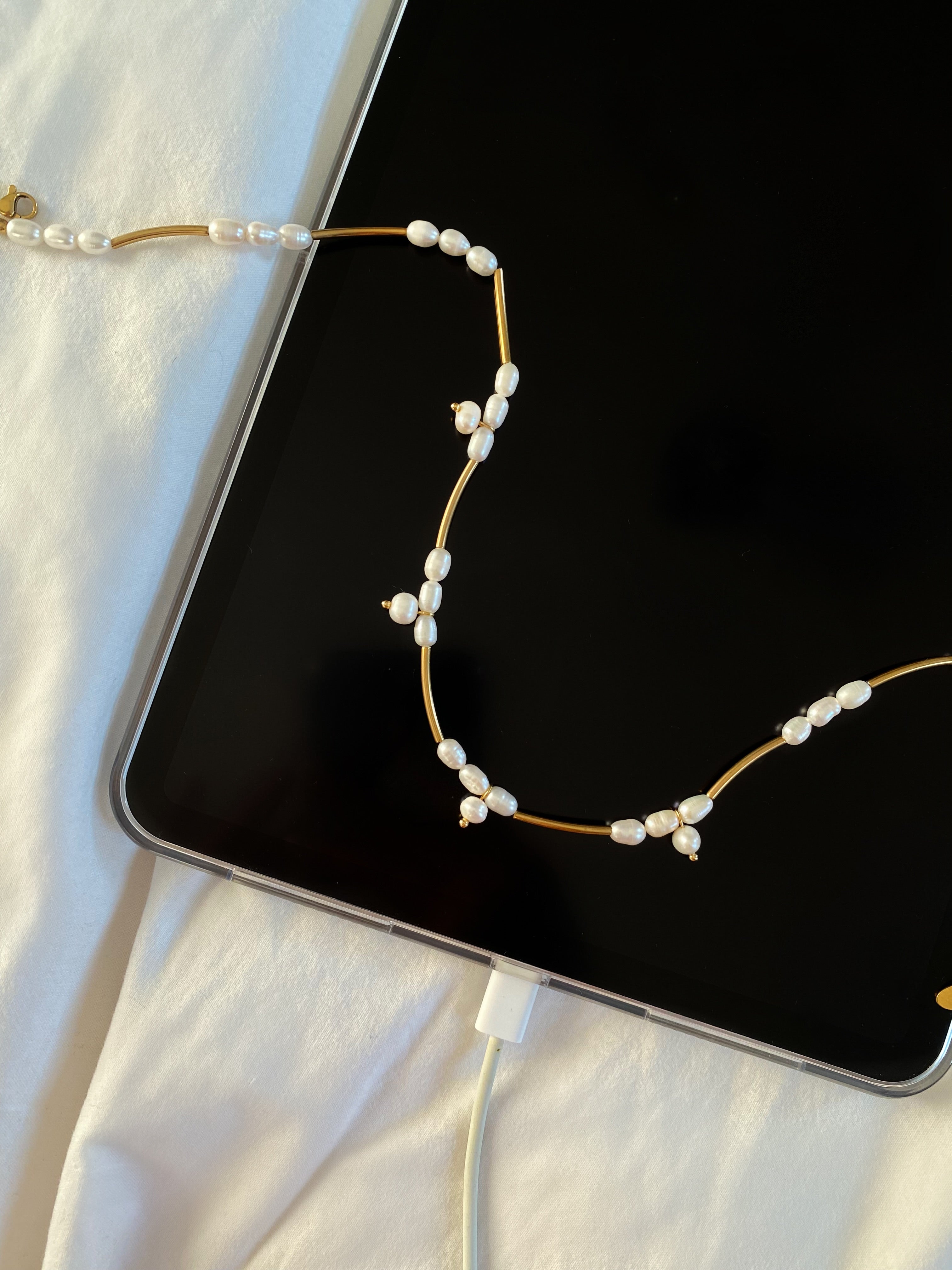 Freshwater Pearl Chain Necklace