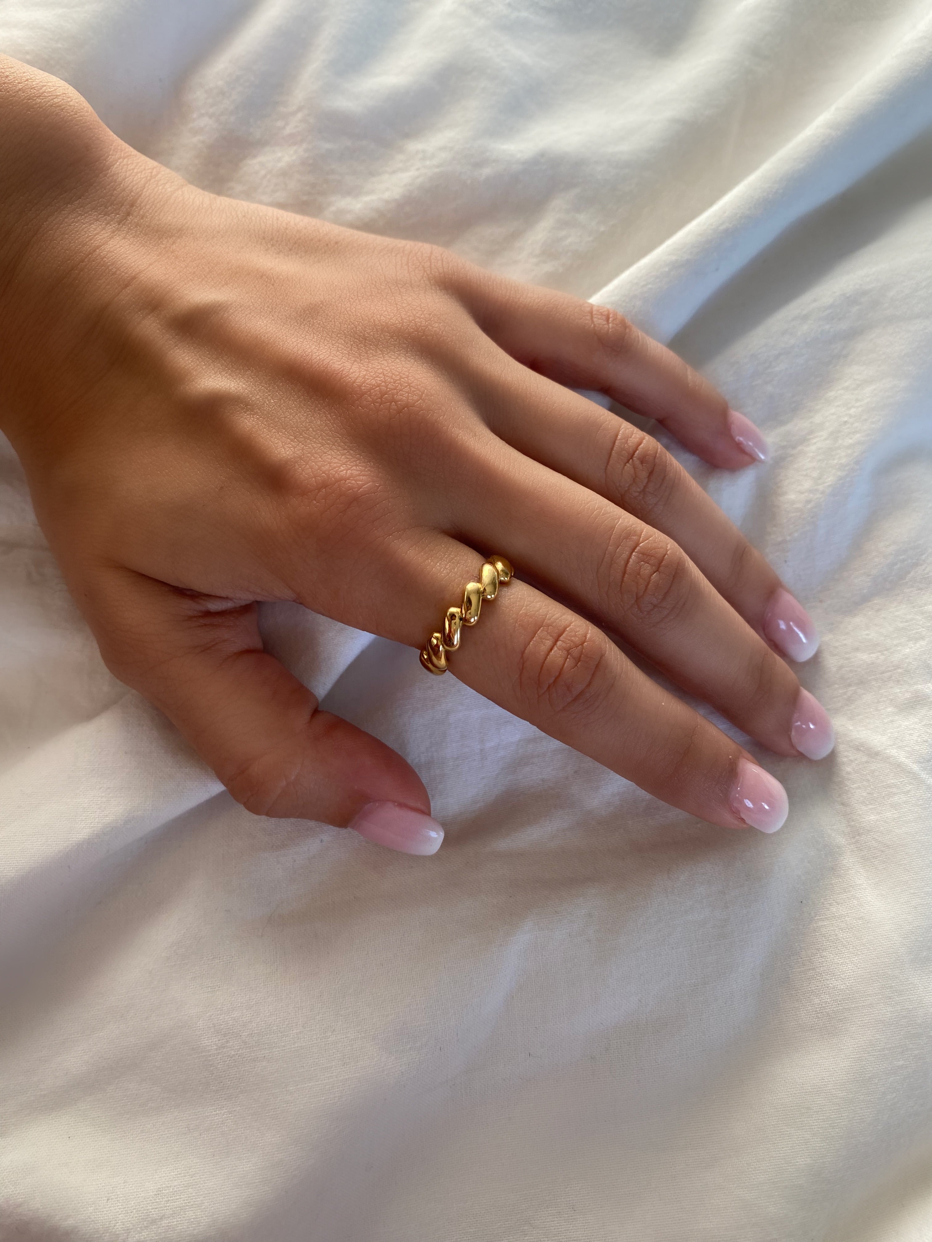 Gold Coil Ring