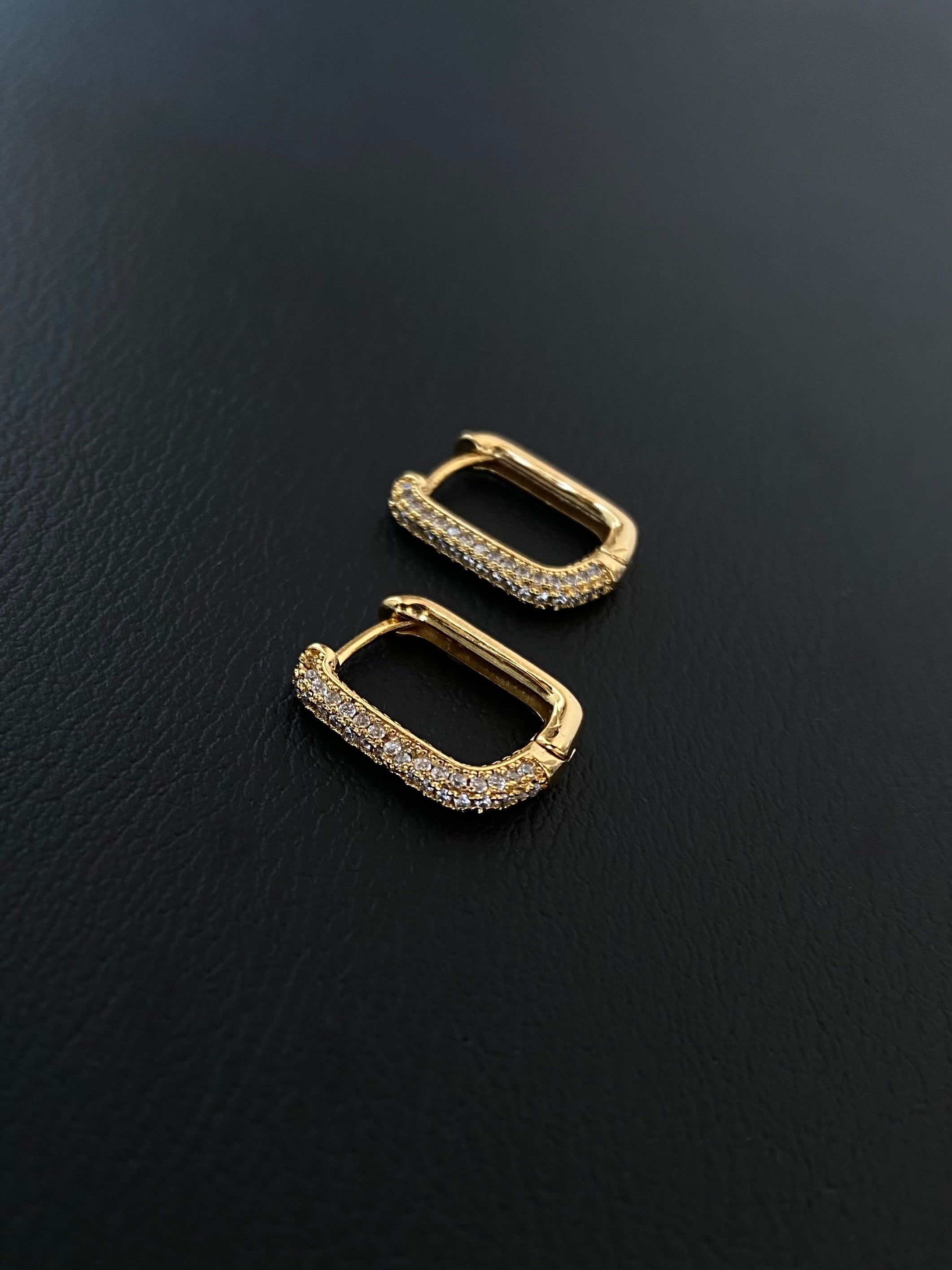 Diamond Link Earrings