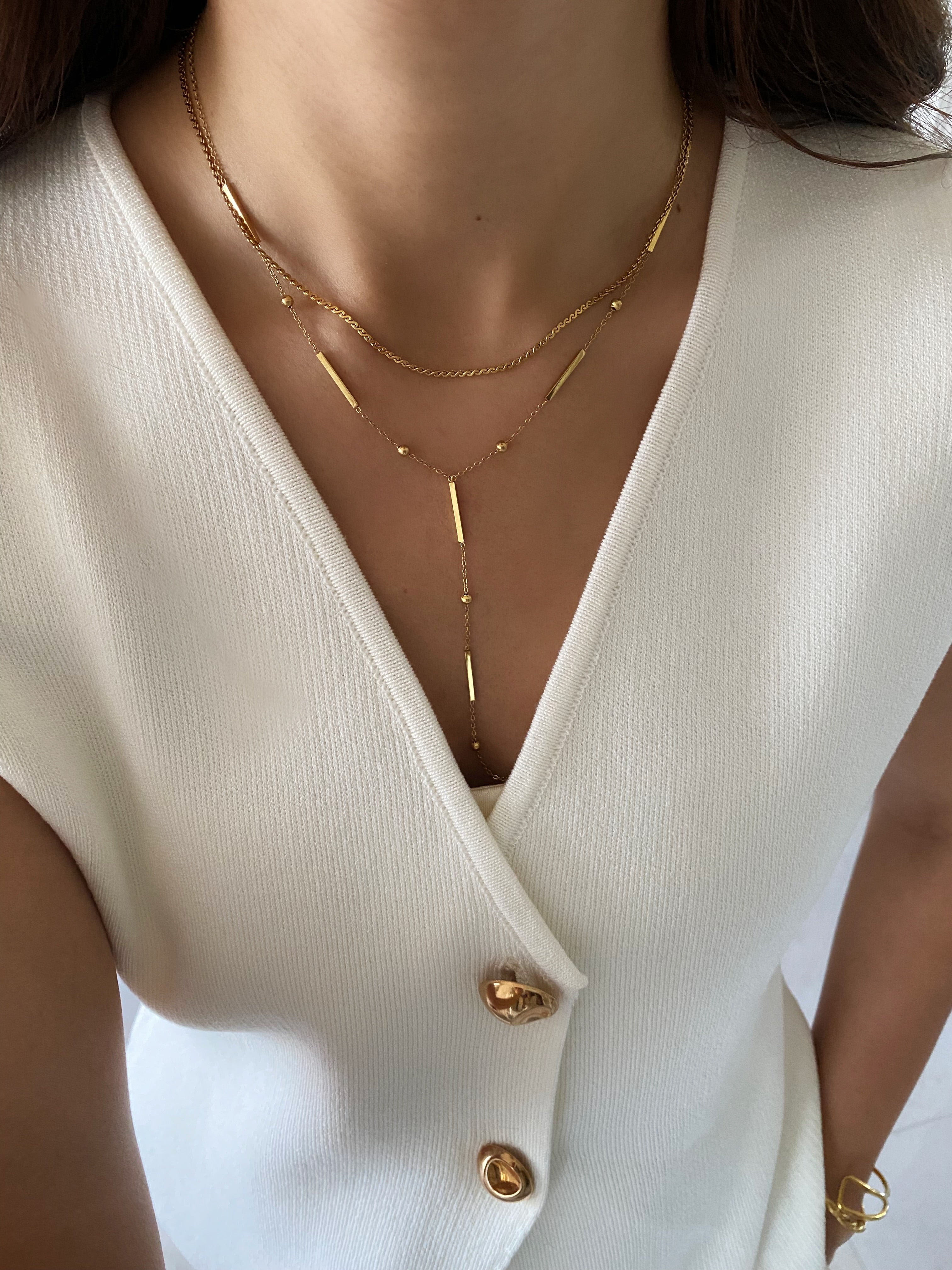 Thin Gold Necklace