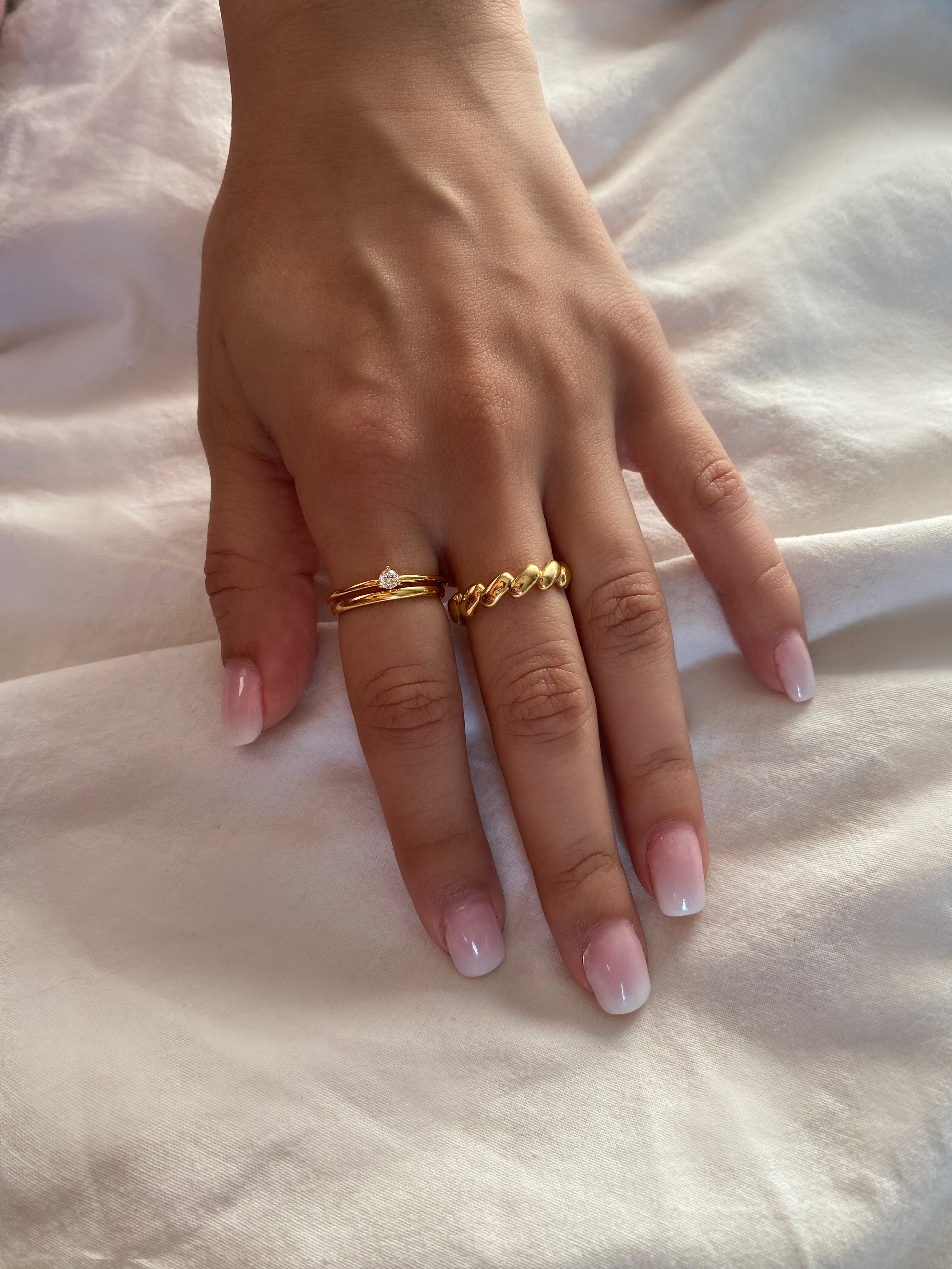 Gold Coil Ring