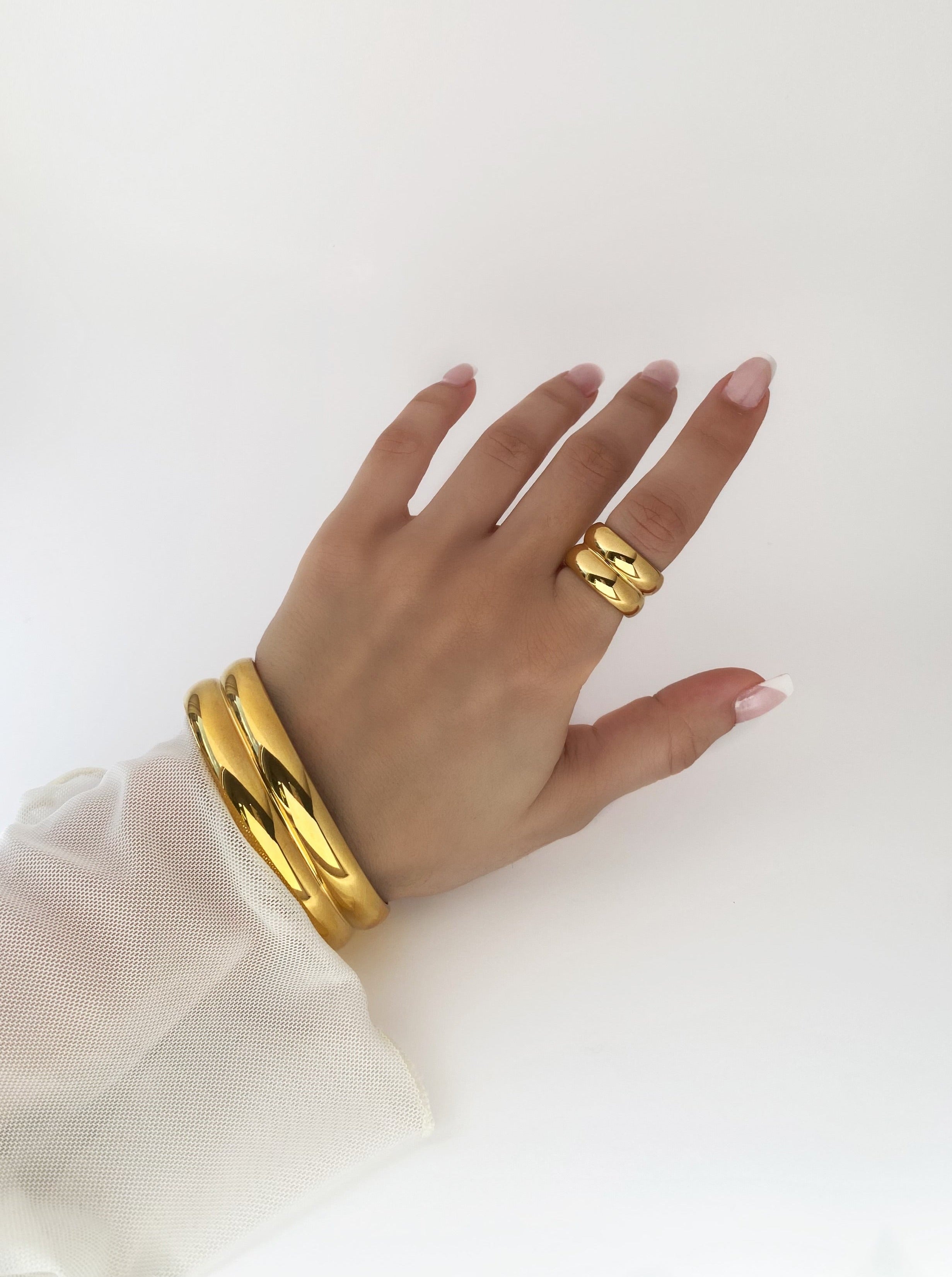 Thick Gold ring