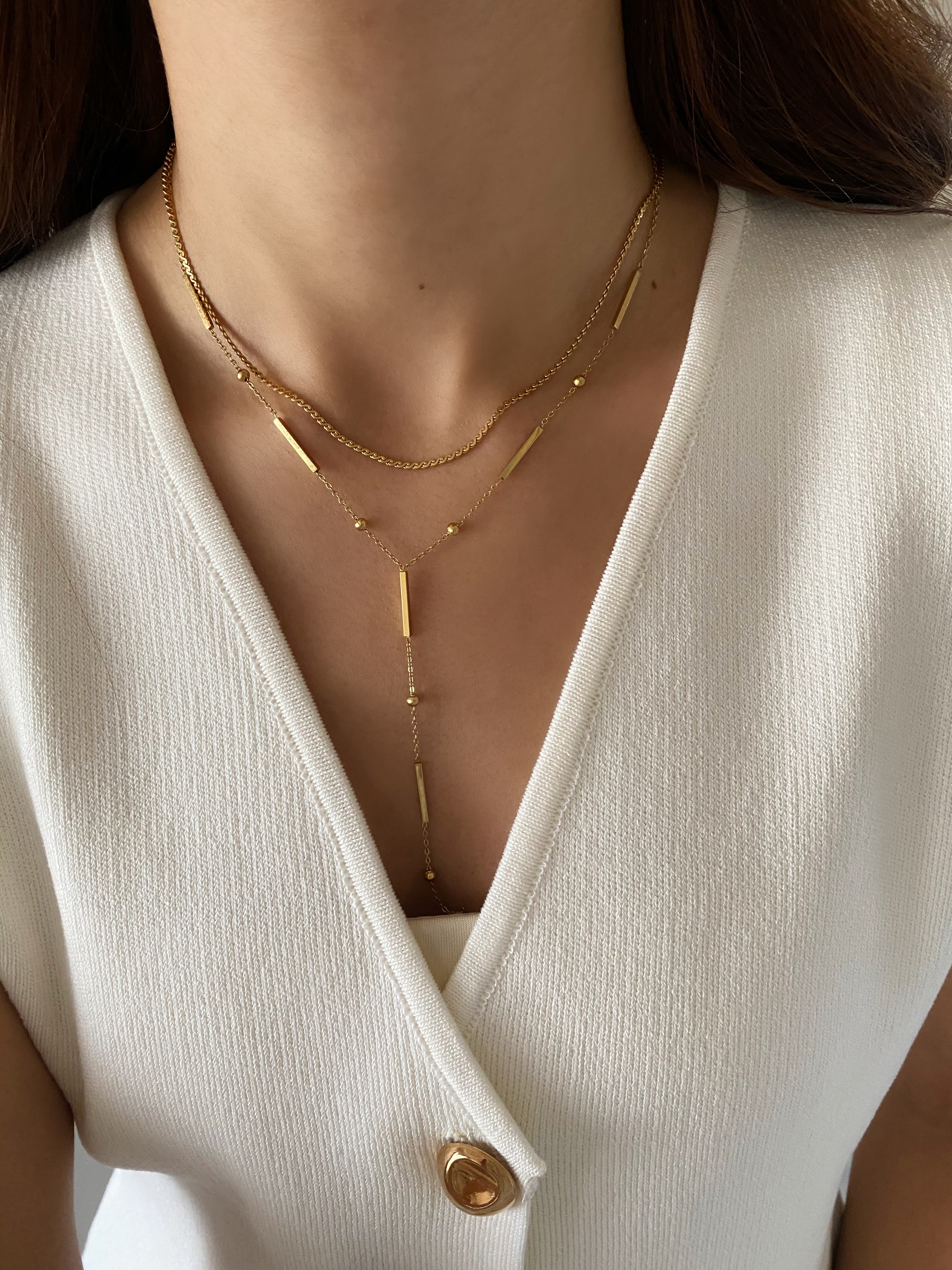 Thin Gold Necklace