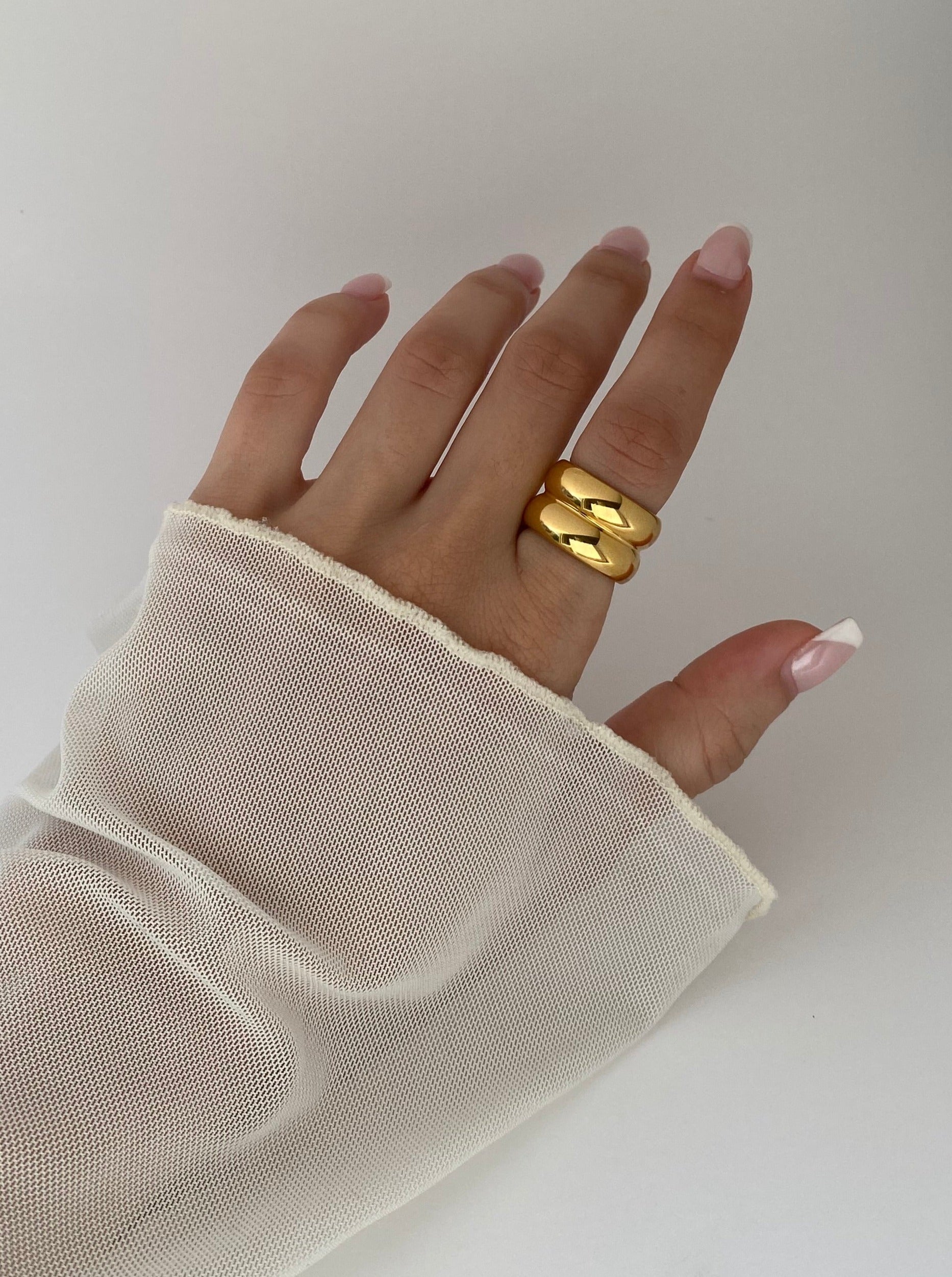 Thick Gold ring