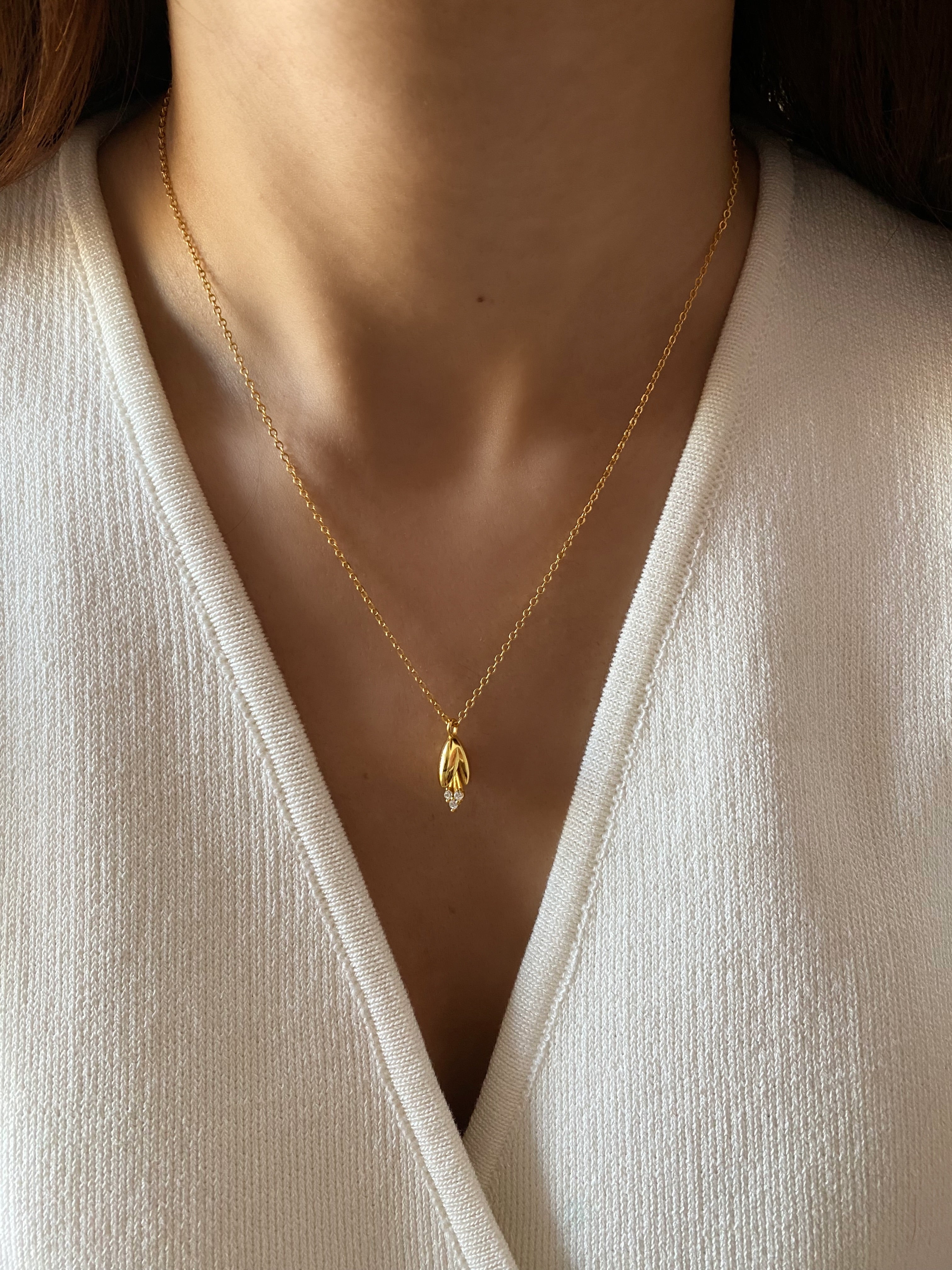 Tulip Pendant Necklace