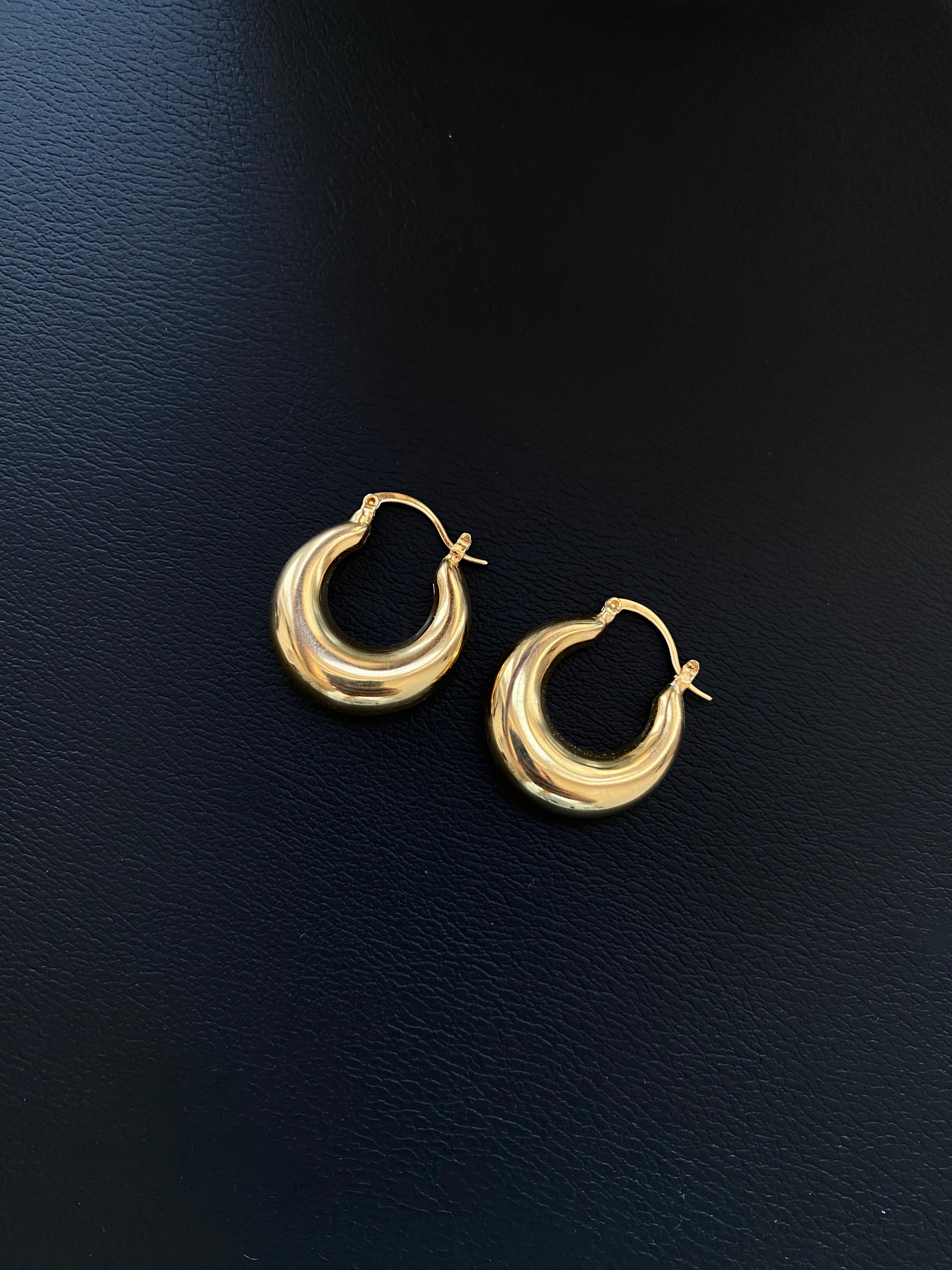 Chunky Hoop Earrings