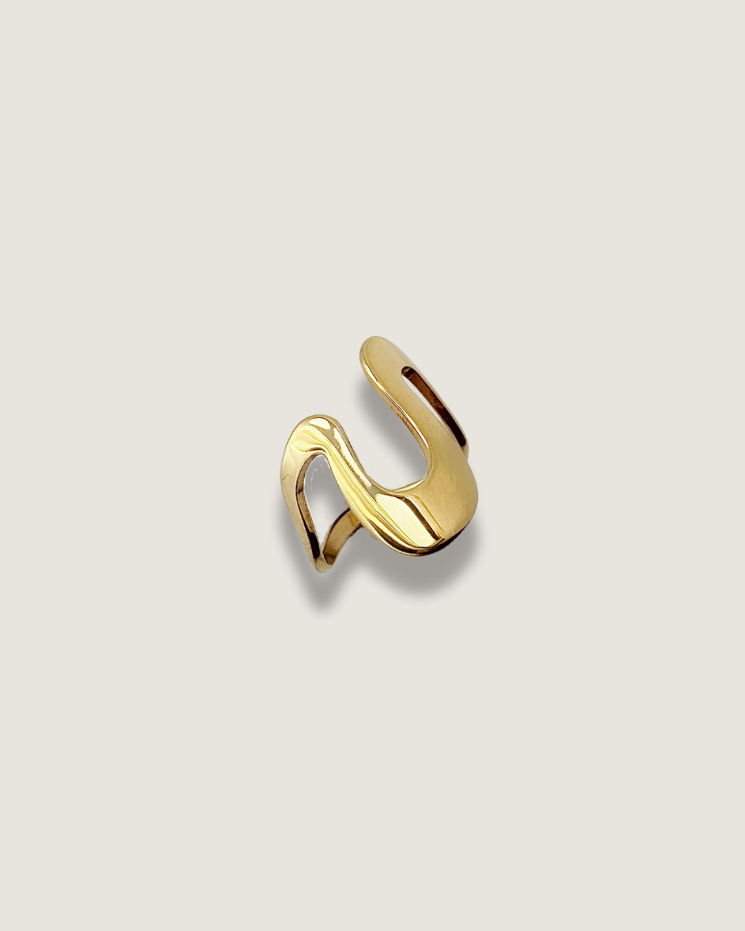 Abstract Liquid Metal Ring Set