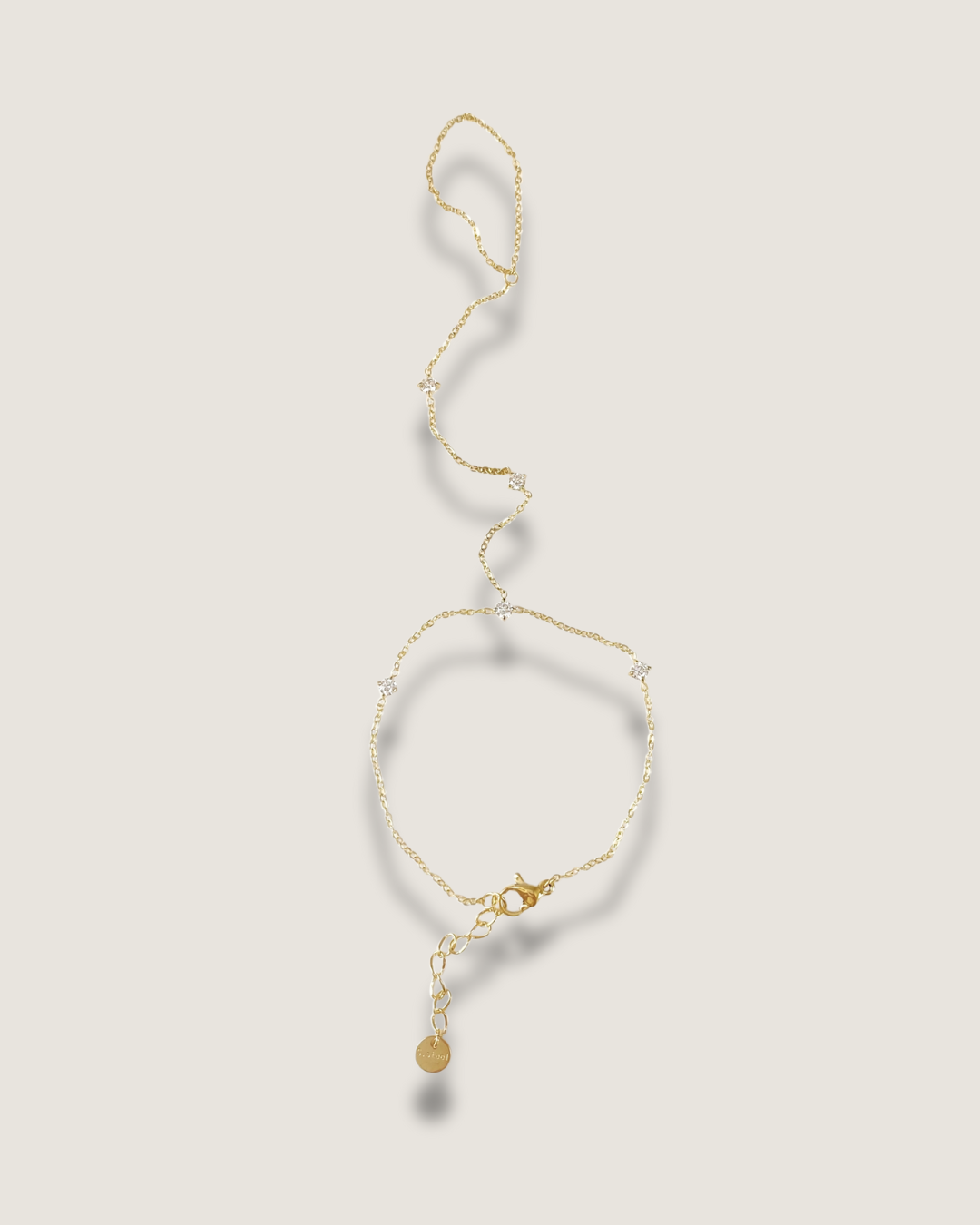 Diamond Hand Chain Bracelet